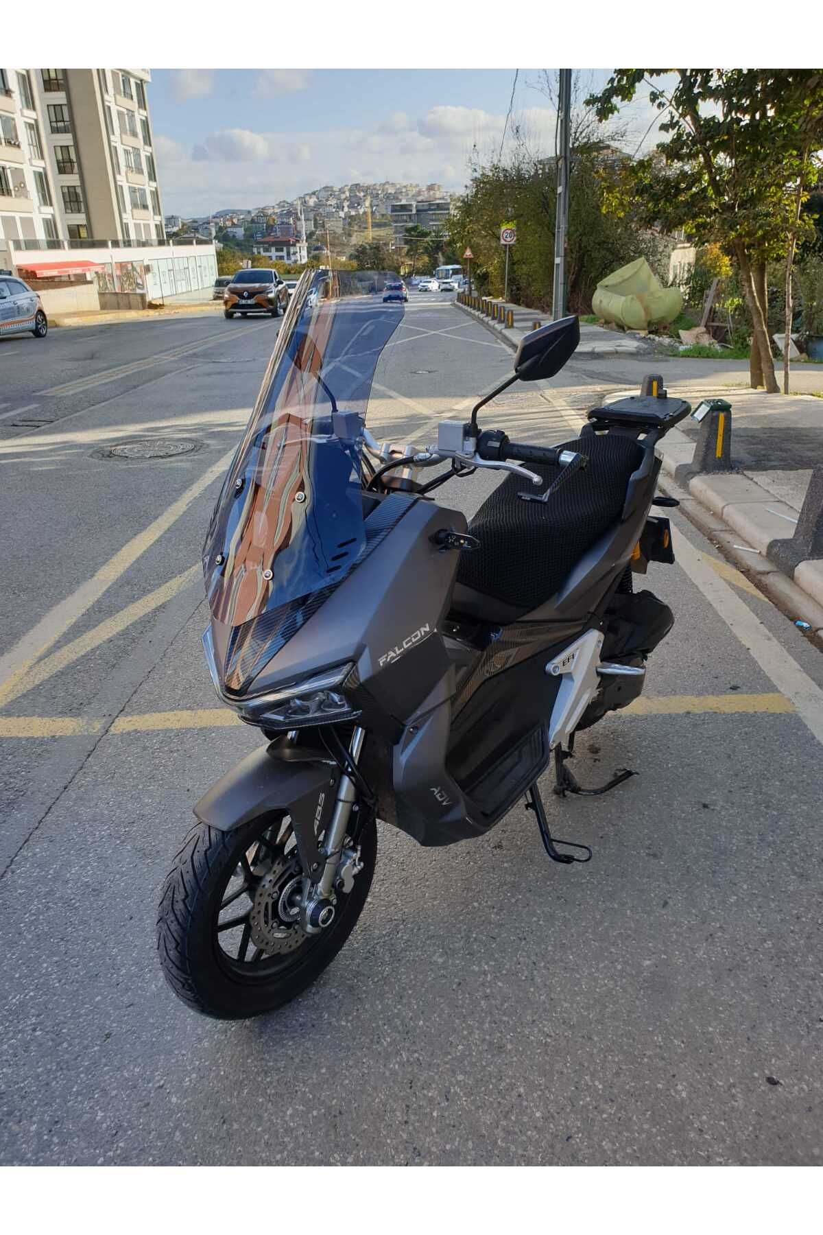 Falcon Trex 188 Siperlik Ön Cam 2022-2025 Model 75cm Füme Renkli 4mm UZUN CAM