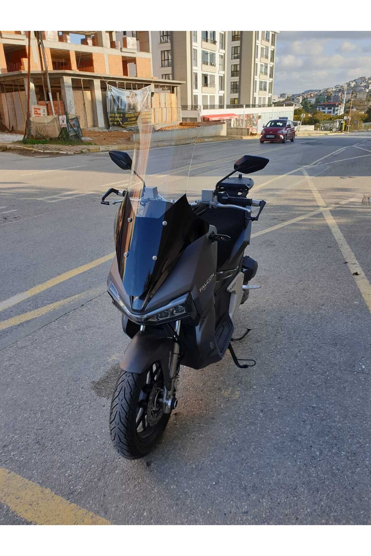 Falcon Trex 188 Siperlik Ön Cam 2022-2025 Model 78cm şeffaf Renkli 4mm UZUN CAM