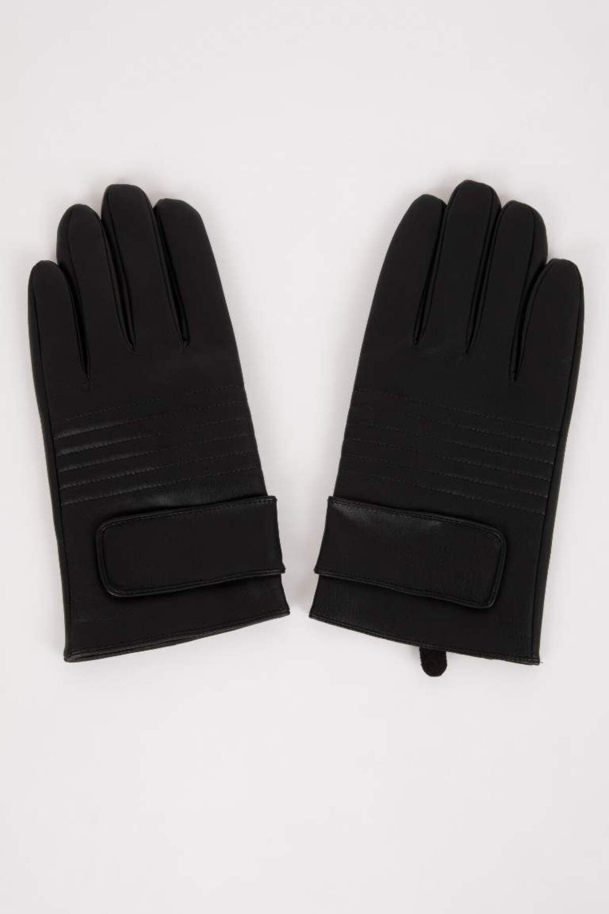 DeFacto-Herrenhandschuhe aus Kunstleder C7199AX24WN 1