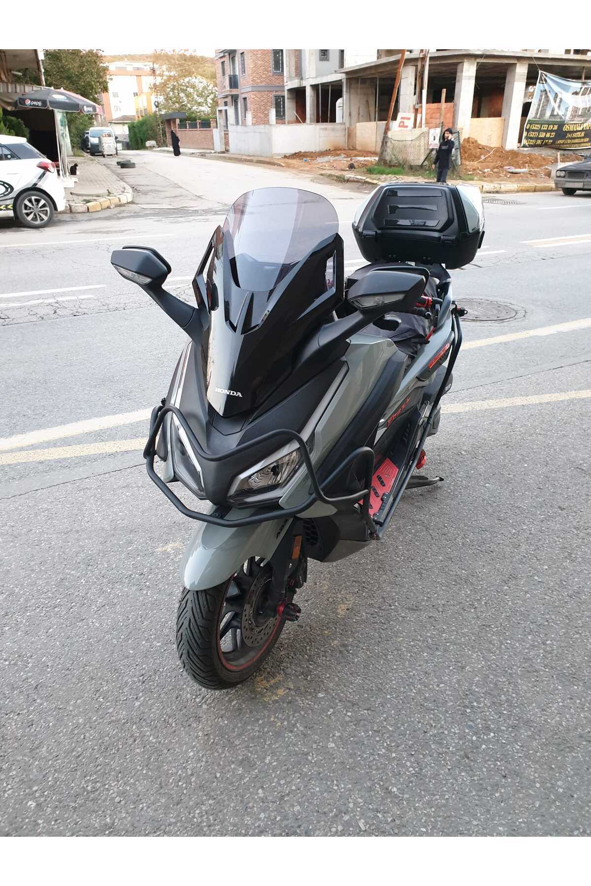 Honda Forza 250 Siperlik Ön Cam 2021-2025 Model 47cm Füme Renkli 4mm BOY