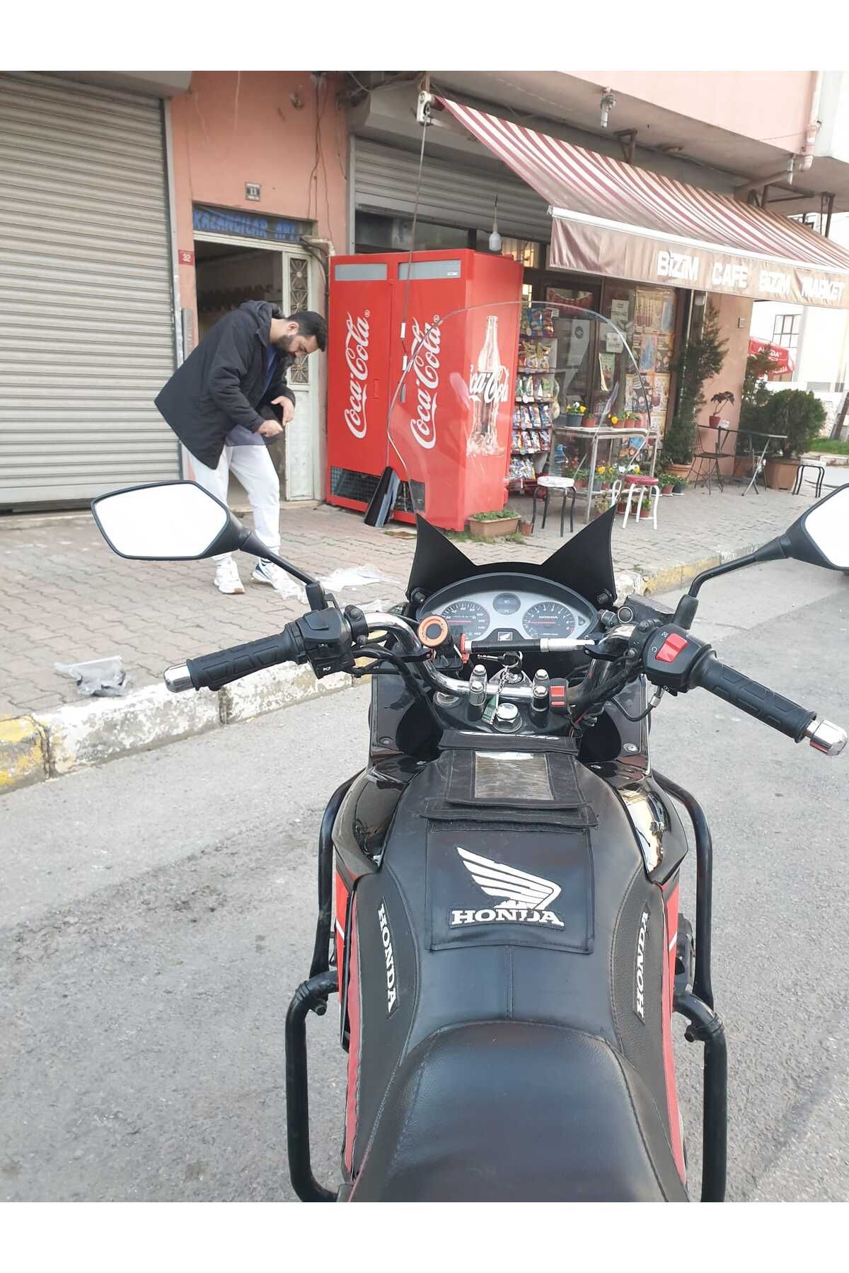 Honda CBF 150 Siperlik Ön Cam 2005 2017 Model 51cm Şeffaf Renkli 4mm