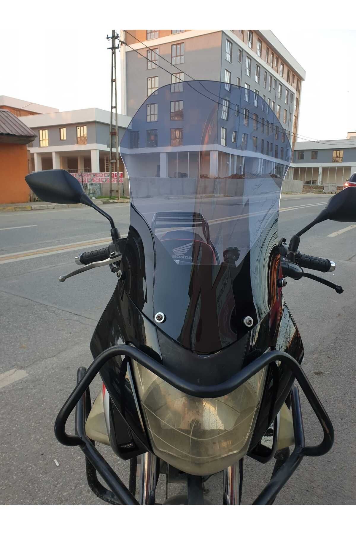 Honda CBF 150 Siperlik Ön Cam 2005 2017 Model 51cm Füme Renkli 4mm