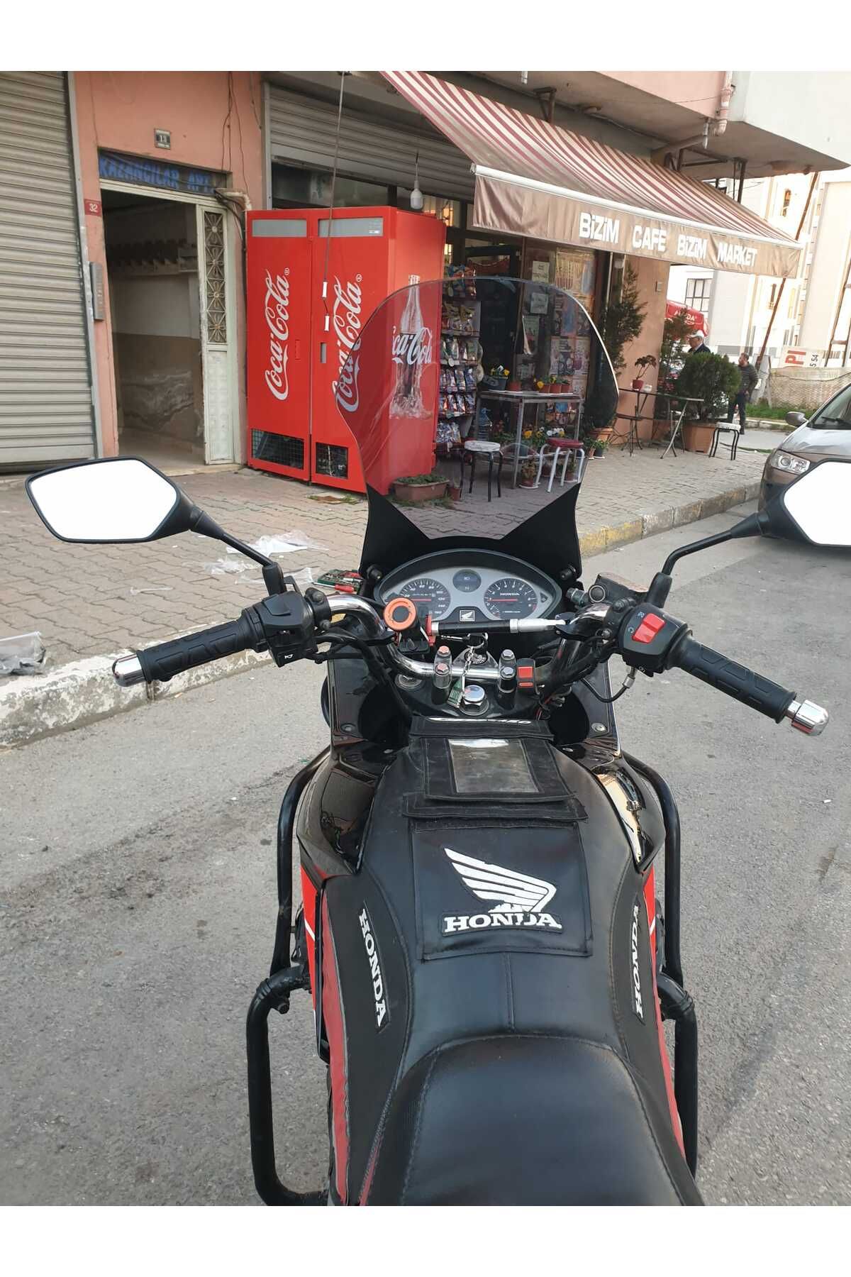 Honda CBF 150 Siperlik Ön Cam 2005 2017 Model 51cm Füme Renkli 4mm