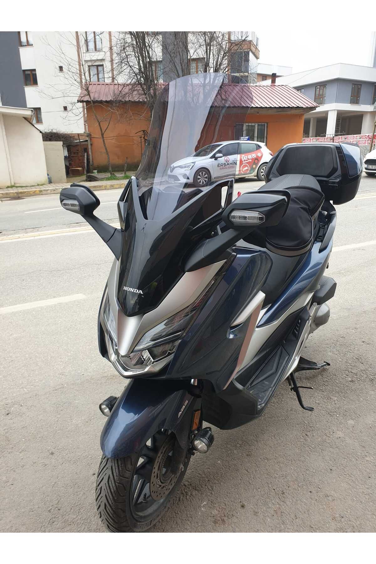 Honda Forza 250 Siperlik Ön Cam 2018 2020 Model 58cm Füme Renkli 4mm