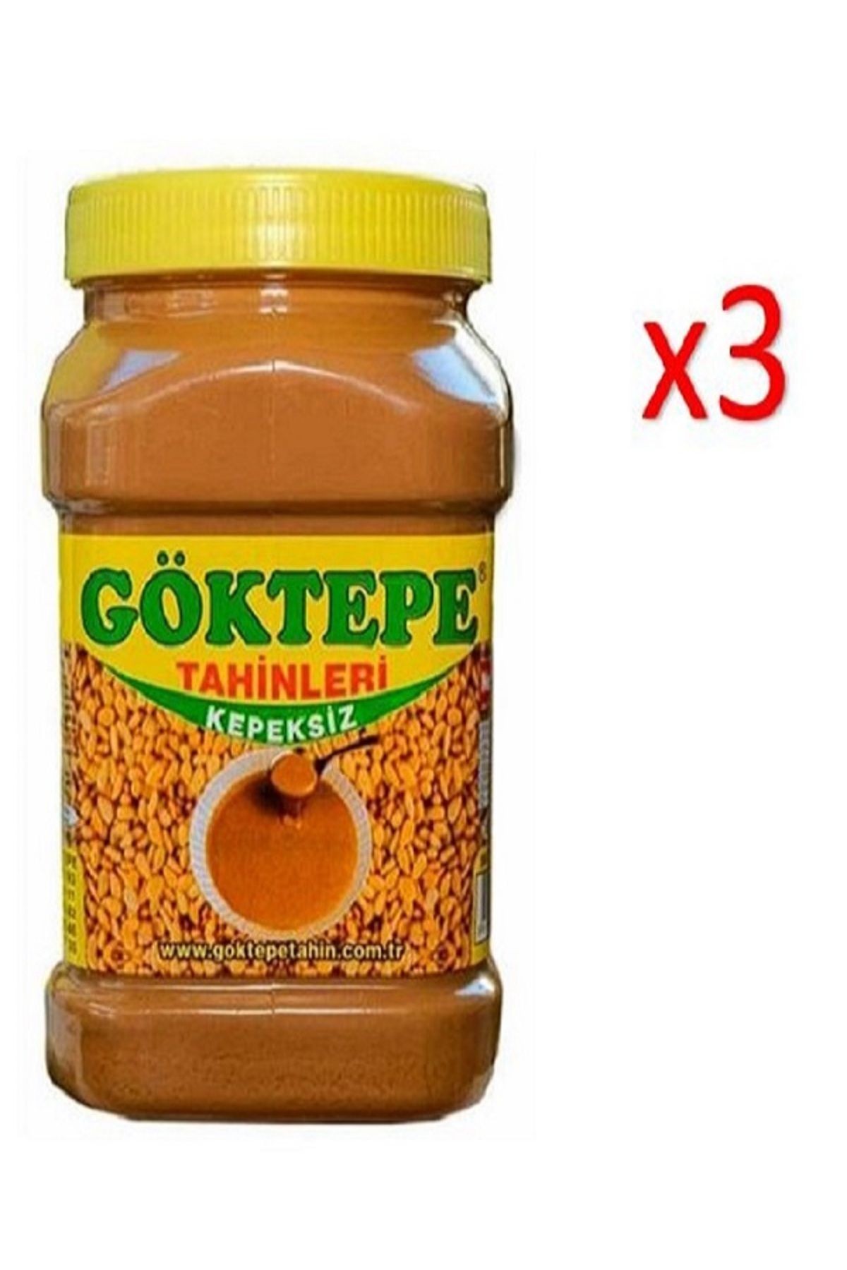 Göktepe Kepeksiz Tahin 935 G 3 Adet