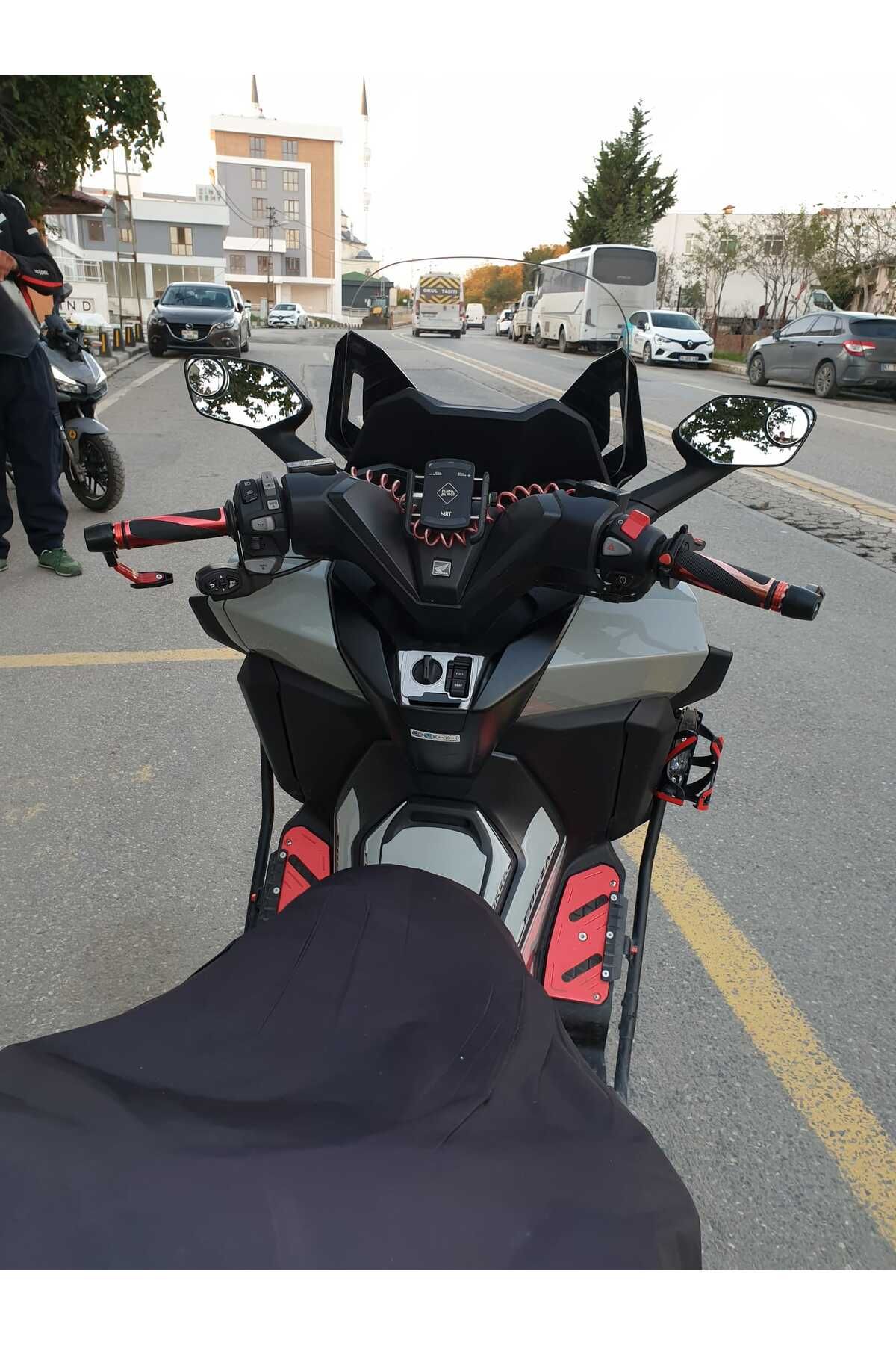 Honda Forza 250 Siperlik Ön Cam 2021-2025 Model 47cm Şeffaf Renkli 4mm BOY