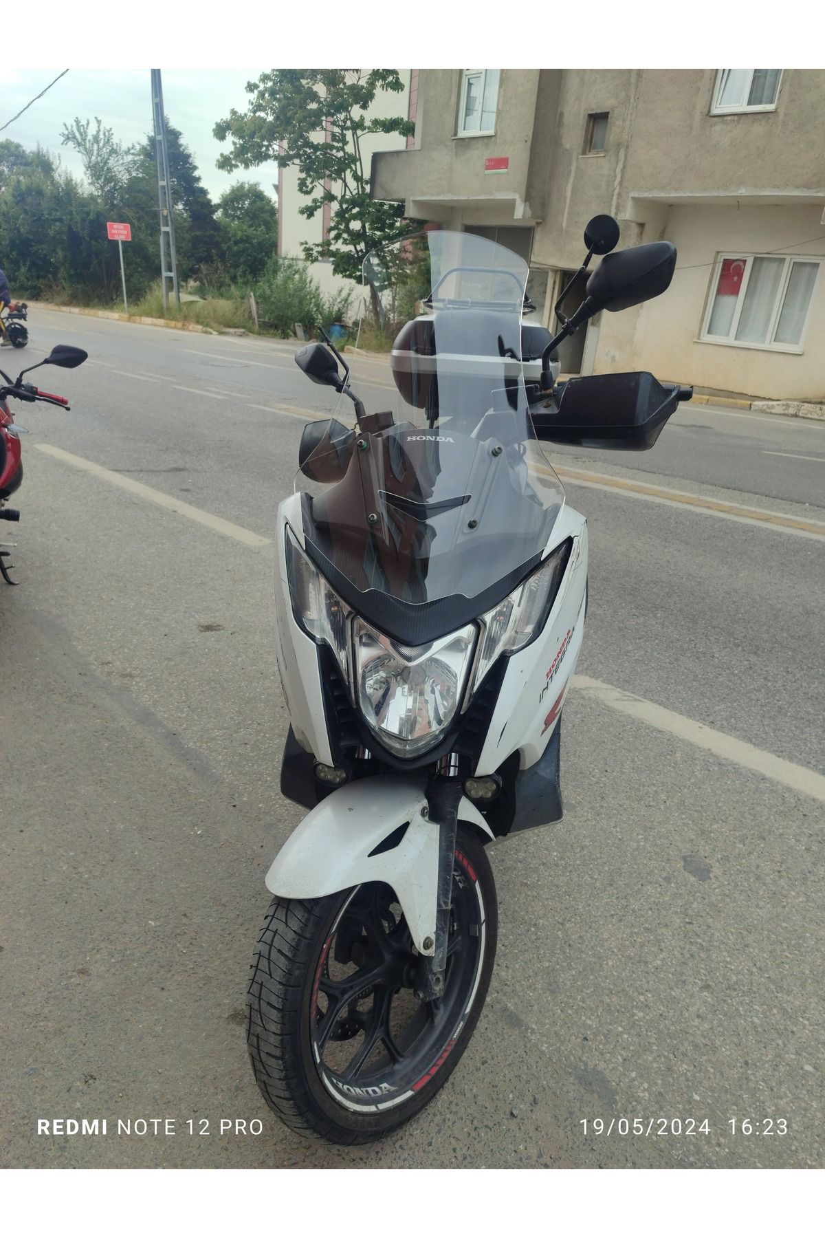 Honda NC 750 D İntegra Siperlik Ön Cam 2014 2020 Model 68cm Şeffaf Renkli 4mm