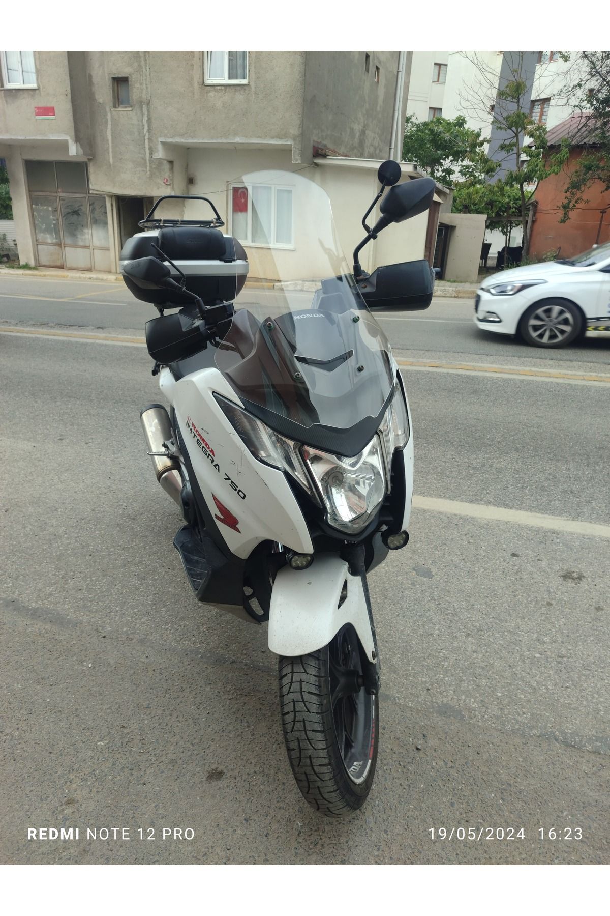 Honda NC 750 D İntegra Siperlik Ön Cam 2014 2020 Model 68cm Şeffaf Renkli 4mm