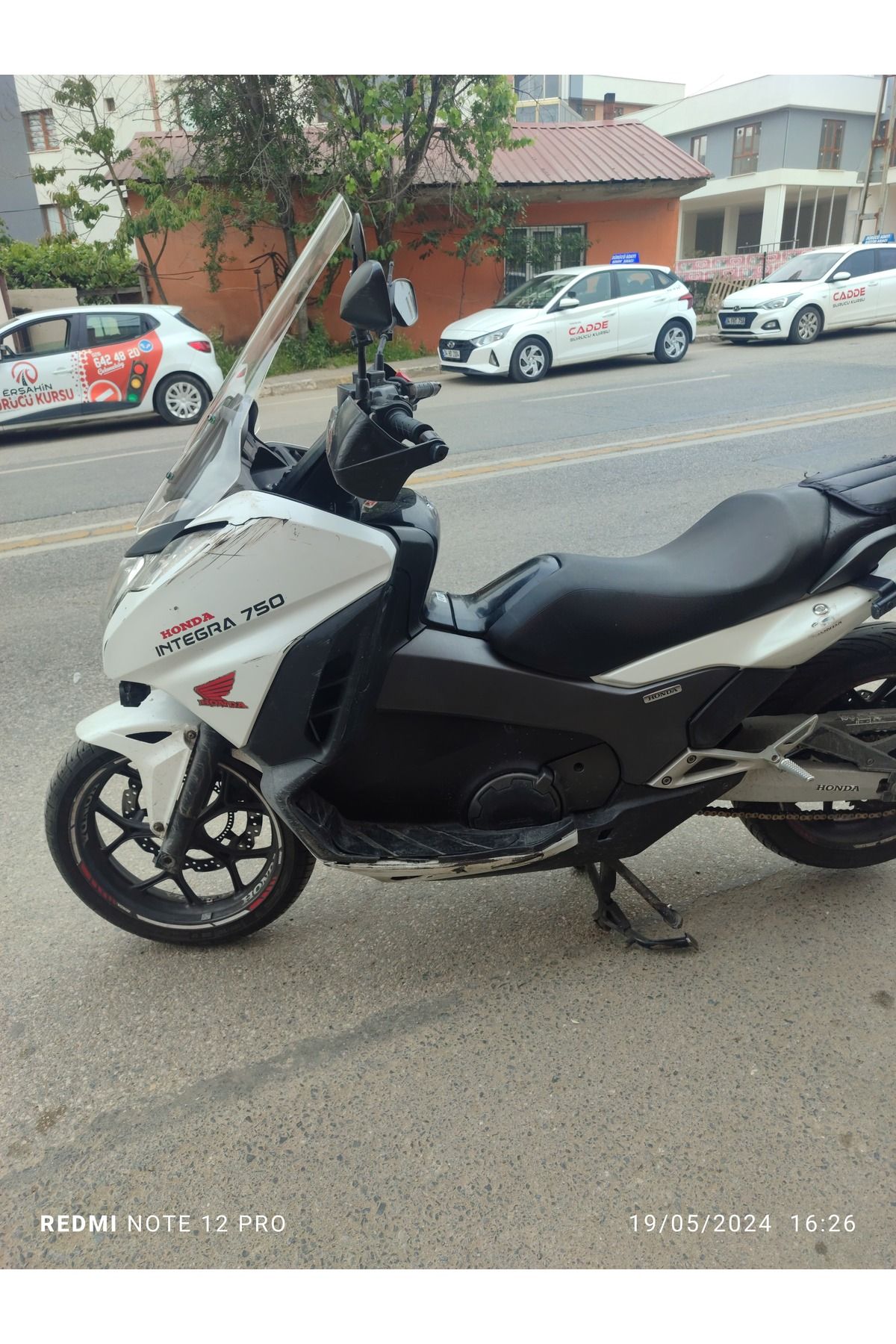 Honda NC 750 D İntegra Siperlik Ön Cam 2014 2020 Model 68cm Şeffaf Renkli 4mm