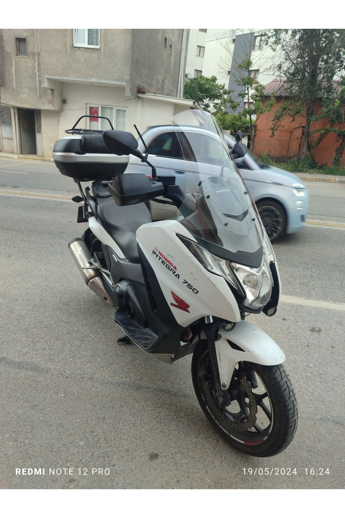 Honda NC 750 D İntegra Siperlik Ön Cam 2014 2020 Model 68cm Şeffaf Renkli 4mm