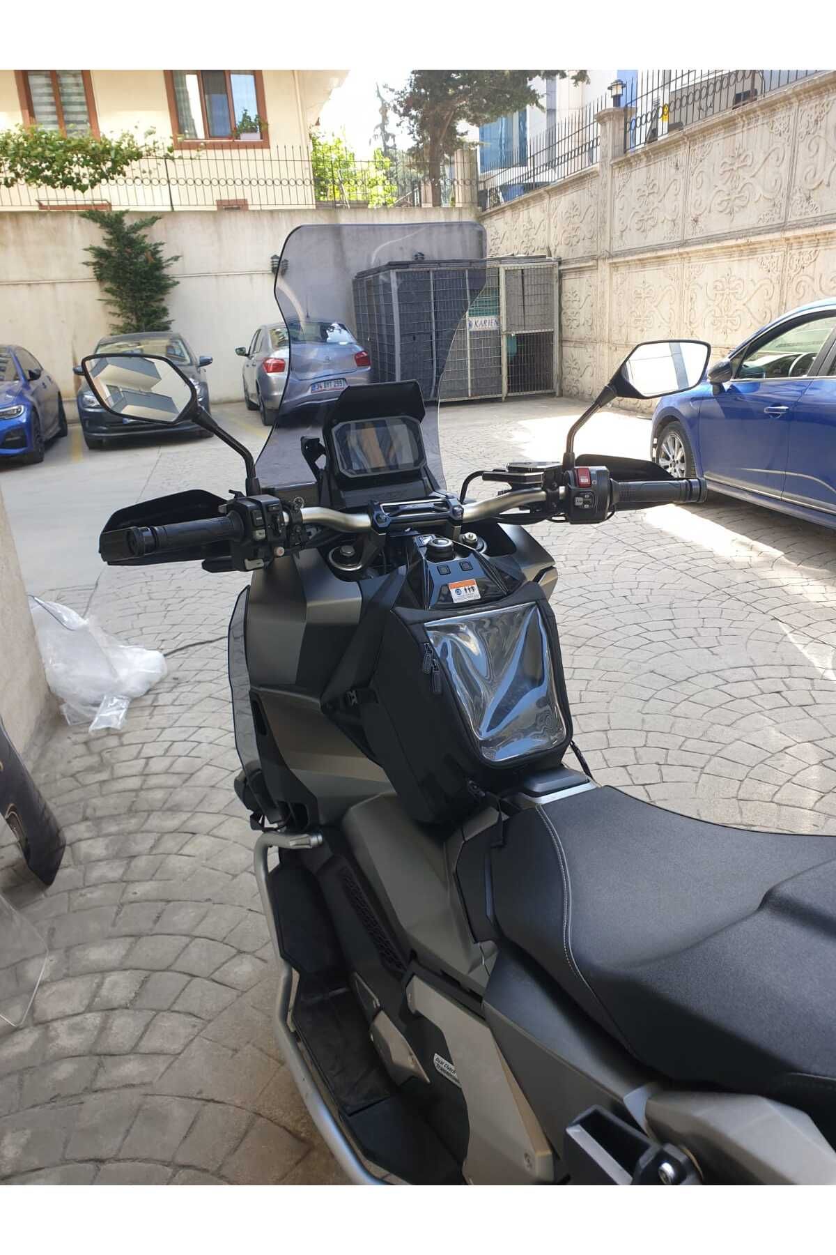 Honda X-ADV 750 Siperlik Ön Cam 2023-2025 Model 72cm Füme Renkli 4mm UZUN CAM