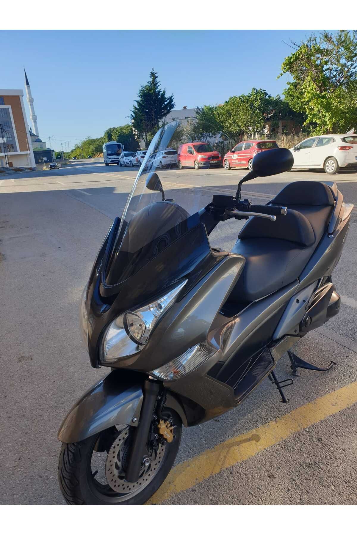 Honda Silverwing SWT 600 Siperlik Ön Cam 2008 2013 Model 70cm Şeffaf Renkli 4mm