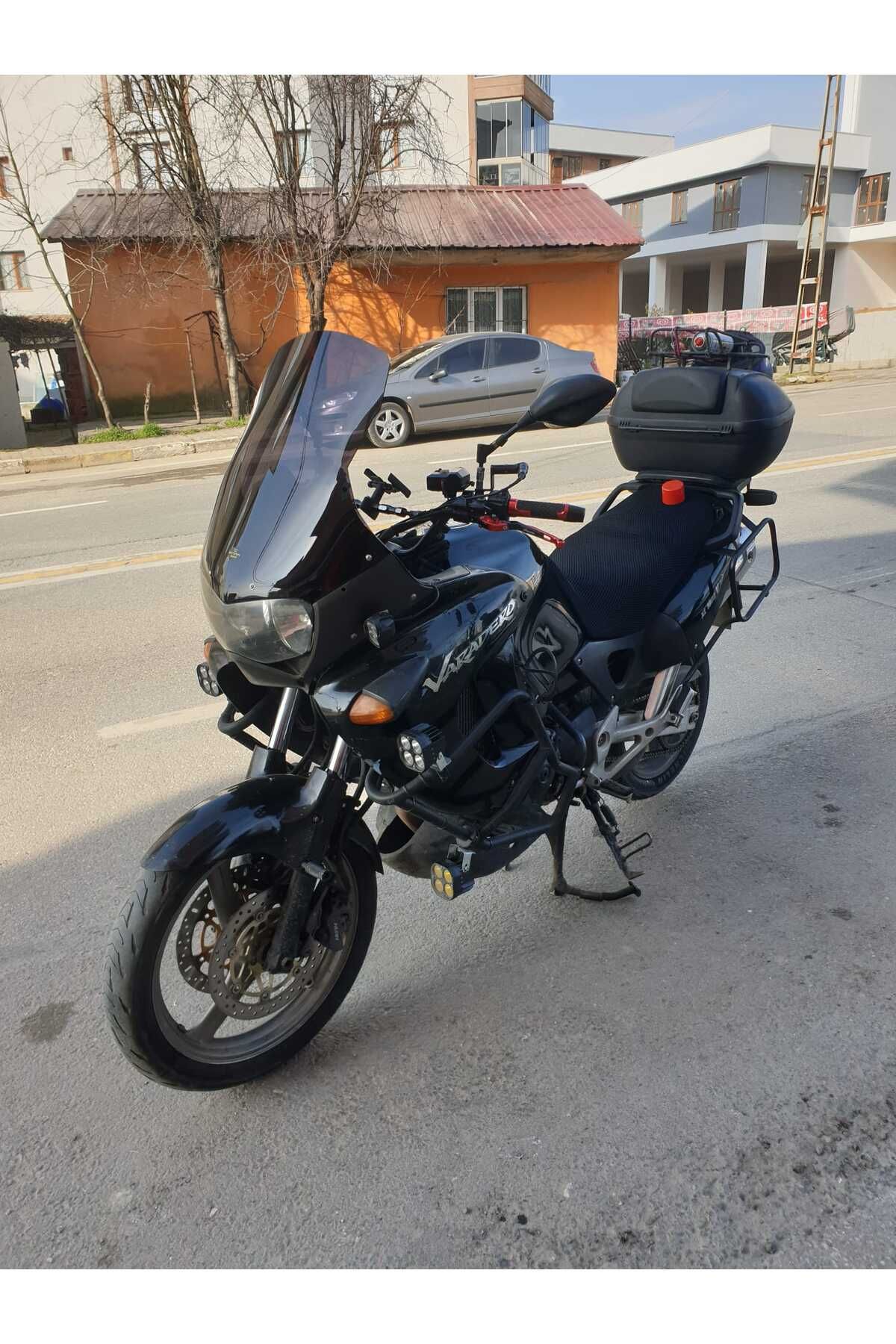 Honda Varadero Mk.1 Siperlik Ön Cam 1999 2003 Model 54cm Siyah Renkli 4mm