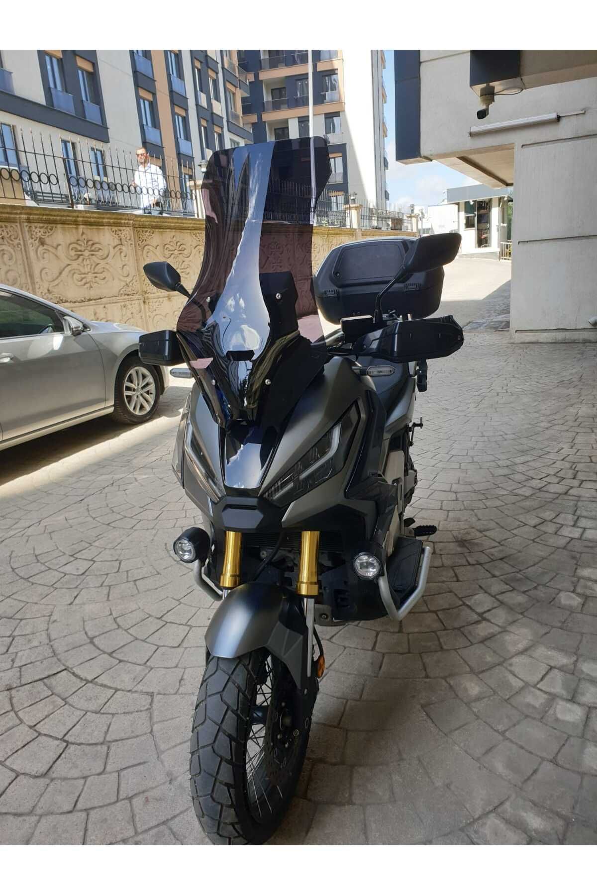 Honda X-ADV 750 Siperlik Ön Cam 2023-2025 Model 72cm Siyah Renkli 4mm UZUN CAM