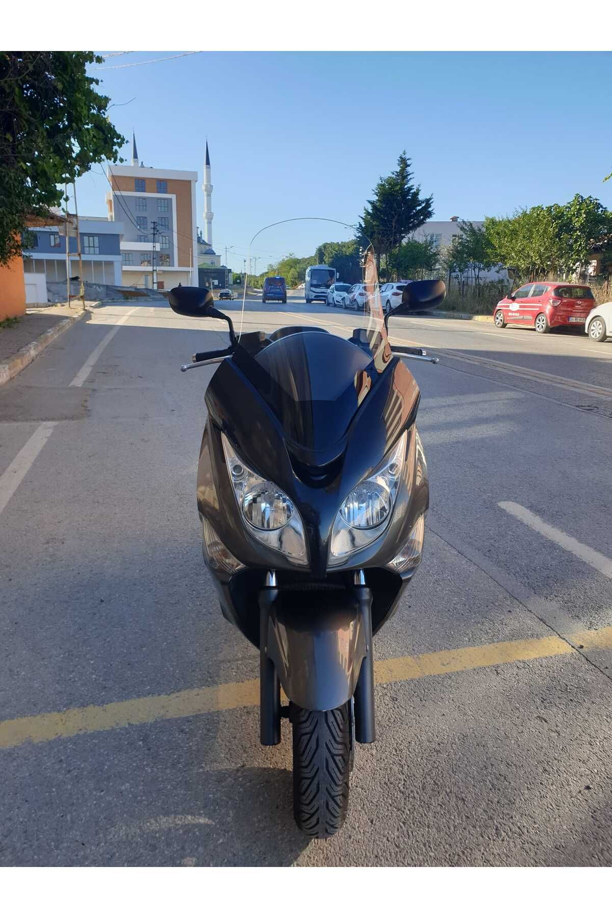 Honda Silverwing SWT 600 Siperlik Ön Cam 2008 2013 Model 70cm Şeffaf Renkli 4mm