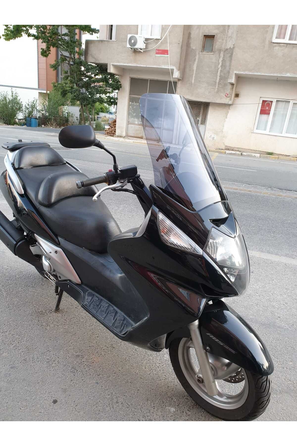 Honda Silverwing FJS 600 Siperlik Ön Cam 2004 2009 Model 52cm Füme Renkli 4mm