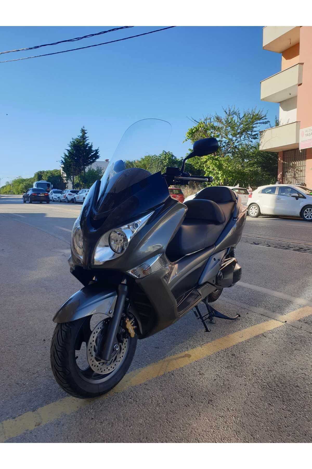 Honda Silverwing SWT 600 Siperlik Ön Cam 2008 2013 Model 70cm Şeffaf Renkli 4mm