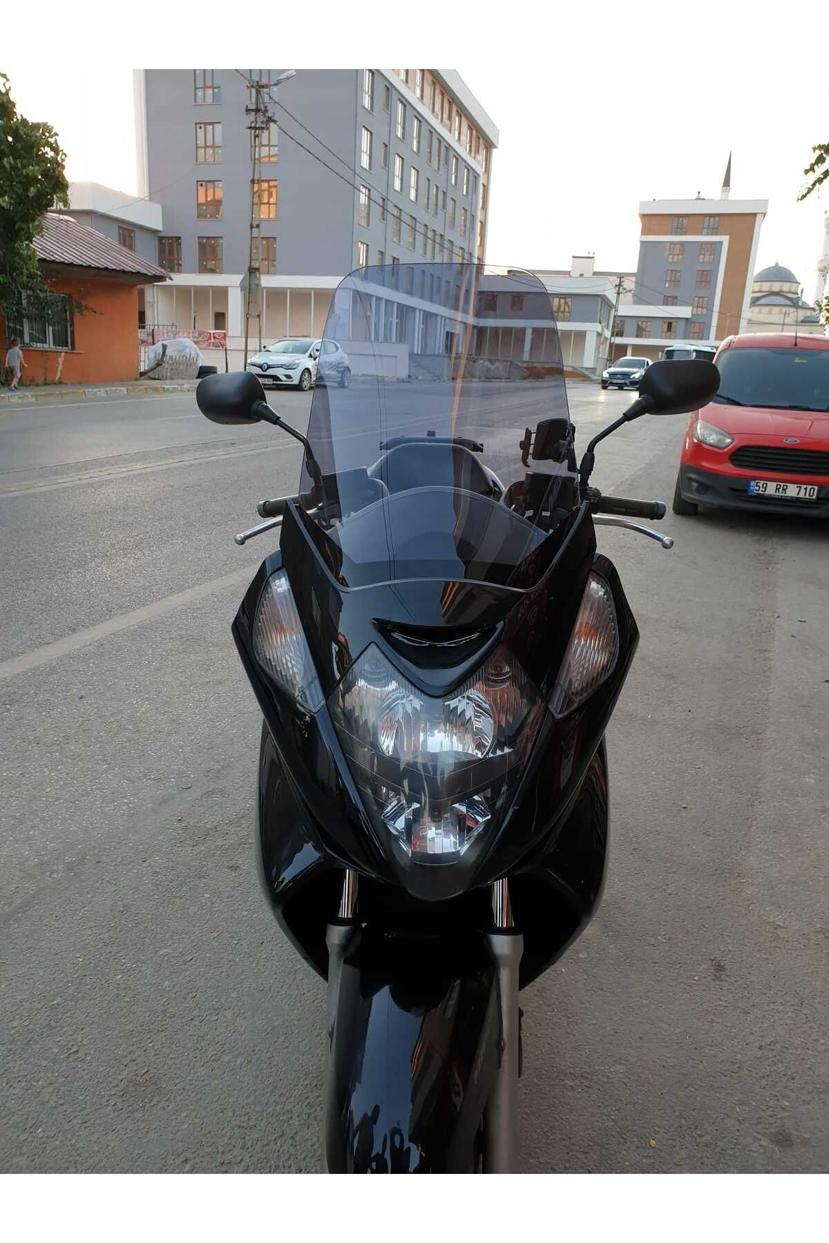 Honda Silverwing FJS 600 Siperlik Ön Cam 2004 2009 Model 52cm Füme Renkli 4mm