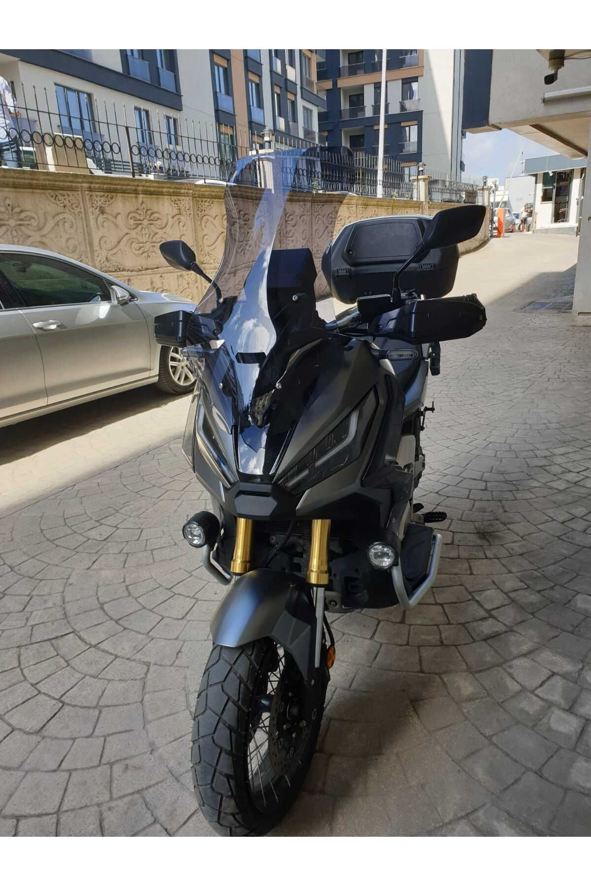 Honda X-ADV 750 Siperlik Ön Cam 2023-2025 Model 72cm Füme Renkli 4mm UZUN CAM