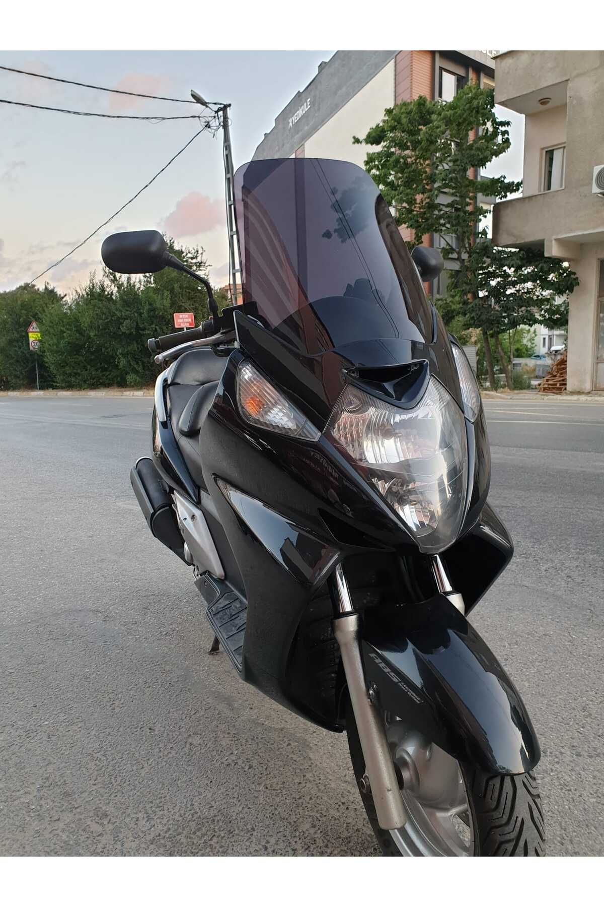 Honda Silverwing FJS 600 Siperlik Ön Cam 2004 2009 Model 52cm Siyah Renkli 4mm