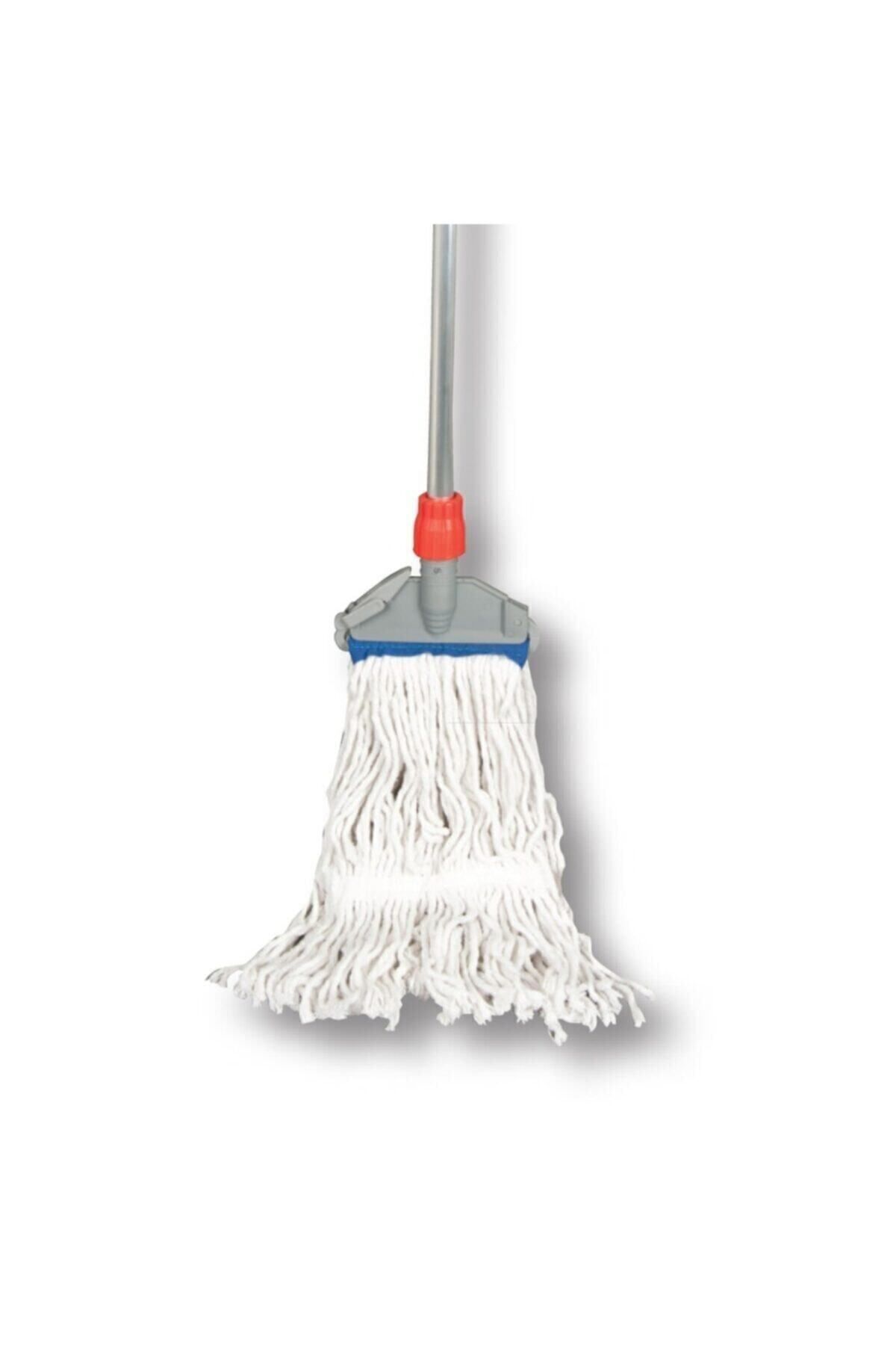 Üçtem Plastik Islak Mop Paspas Takımı - Metal Sap-ıslak Mop-ıslak Mop Aparatı