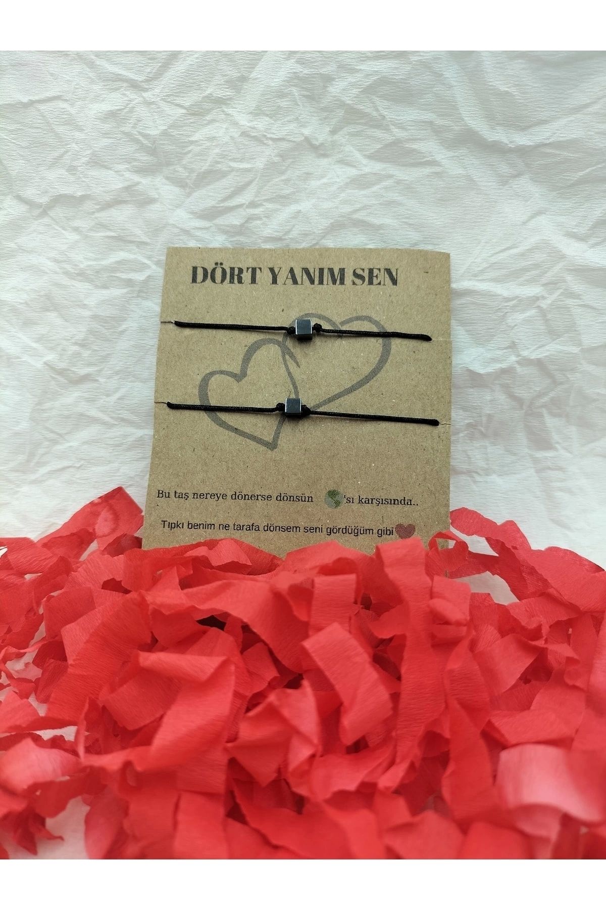 Arjew-Red String Bracelet with Smiley Face Figure and Yellow-red Lucky Rope 3