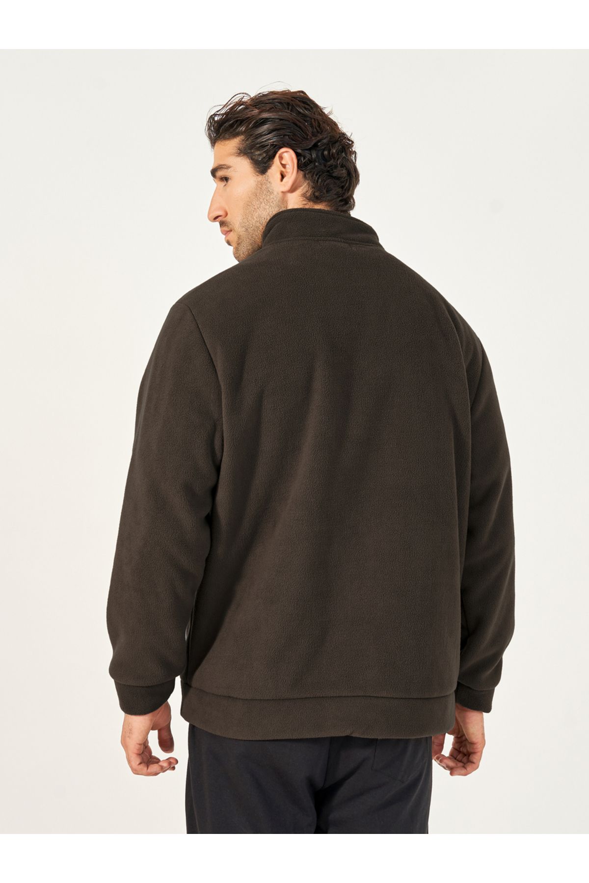 Styli-Fleece Utility Jacket with Full Zip Closure 4