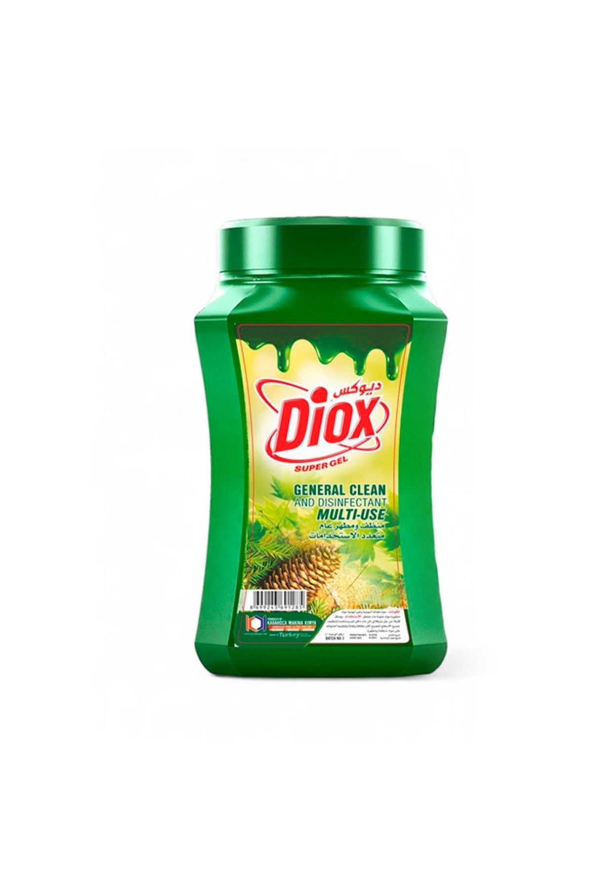 Diox Bulaşık Detarjanı Jel 450 ml Paket (3 ADET)