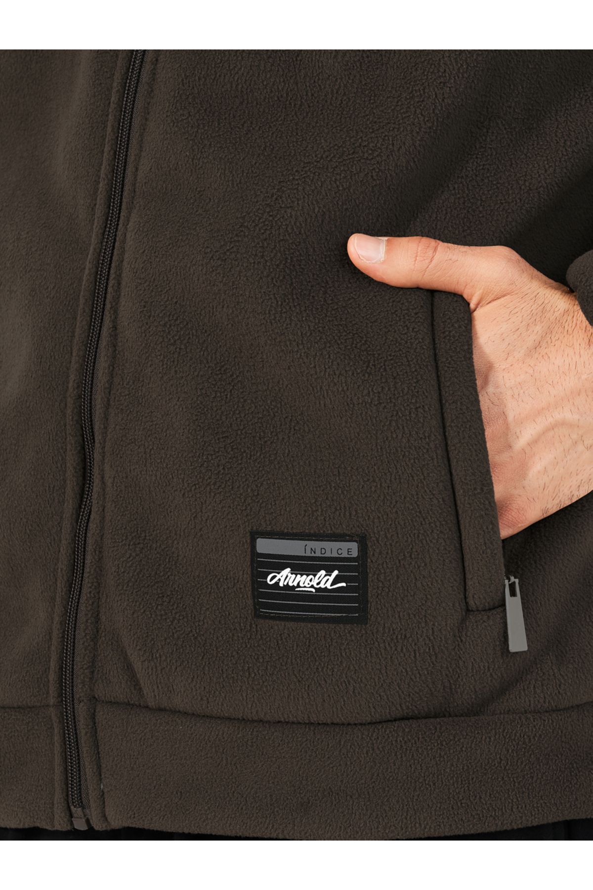 Styli-Fleece Utility Jacket with Full Zip Closure 3