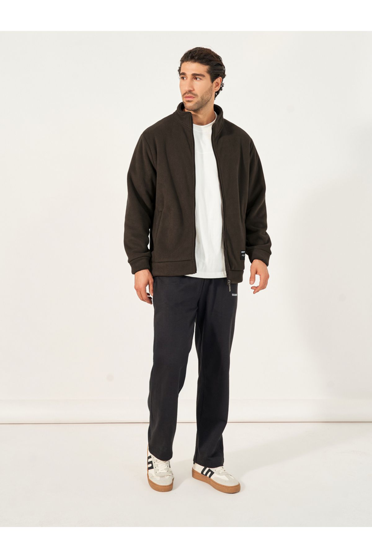 Styli-Fleece Utility Jacket with Full Zip Closure 2