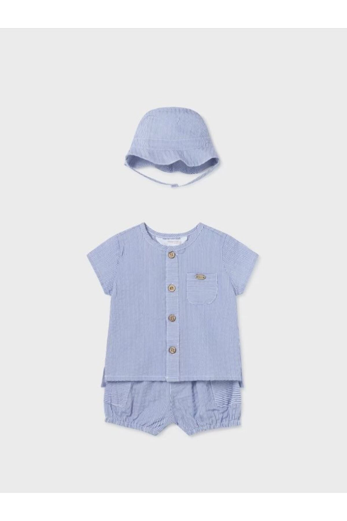 MAYORAL-Shorts, T-Shirt and Hat Set for Baby Boy - 1207 3