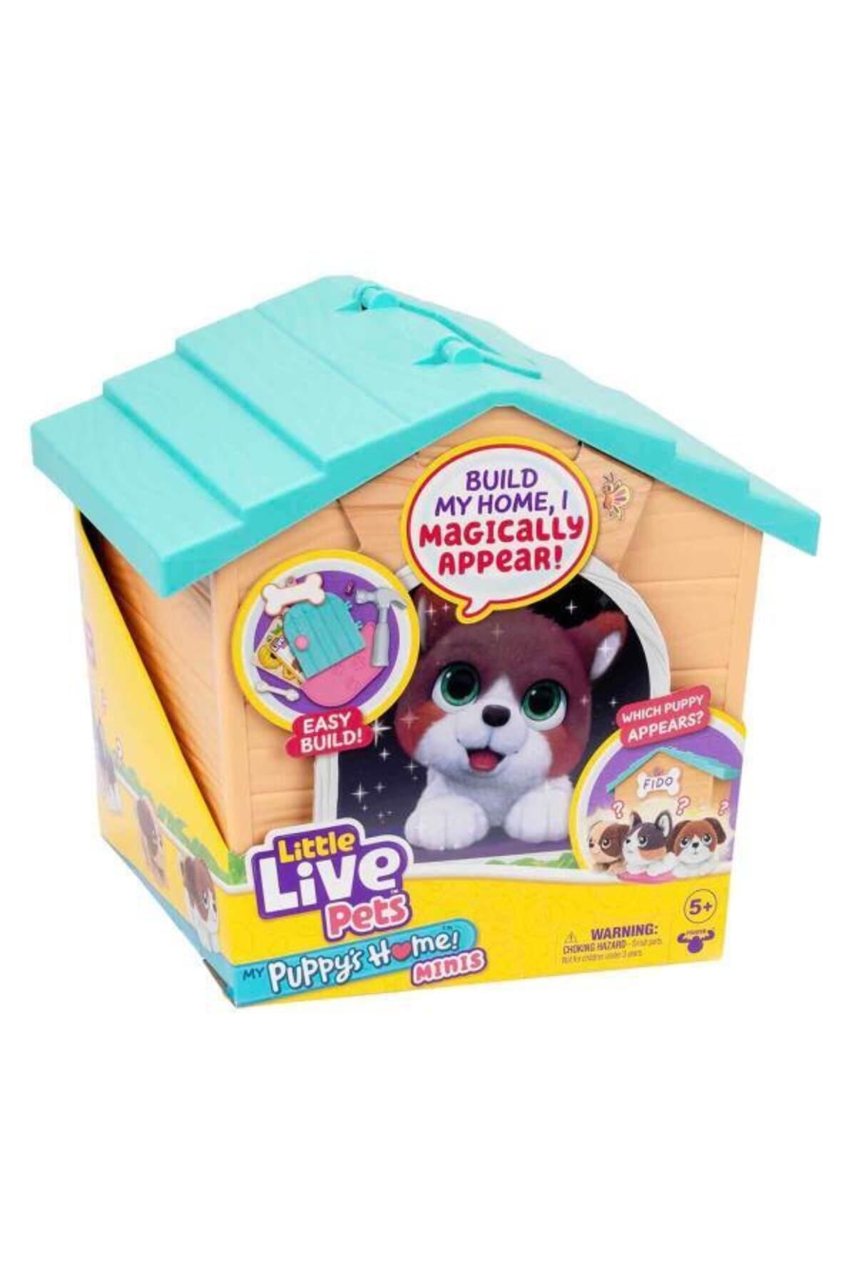 Little Live Llp Yavru Köpeğim Ve Evi Sürpriz Paket Lpp01110 - Mavi Çatı