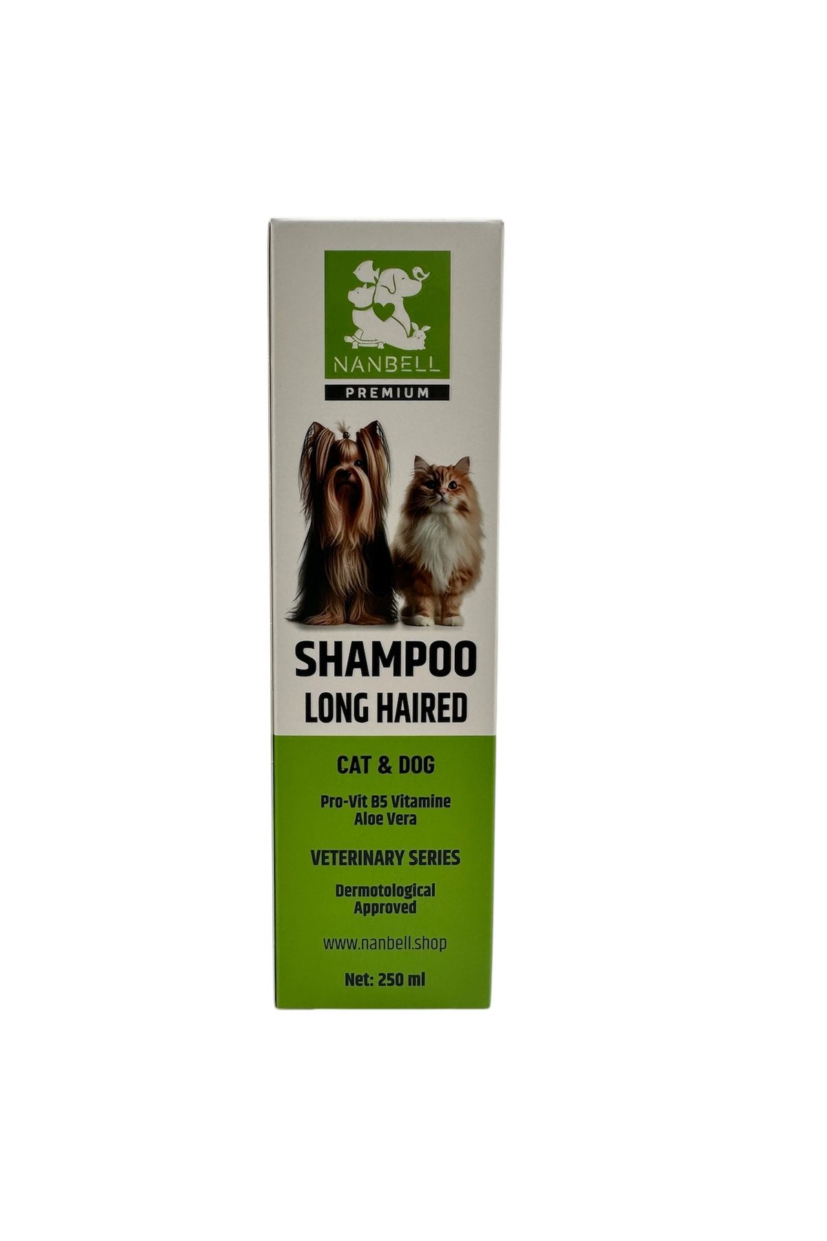 Nanbell Long Haired Cat Dog Shampoo 250 Ml