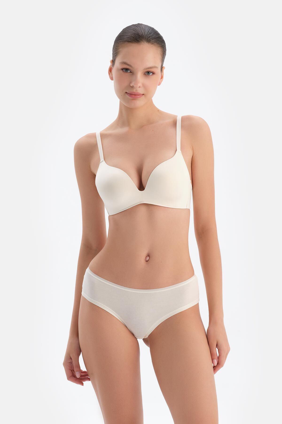 Dagi-Ecru 1127Kc Soft Bra Without Underwire 4