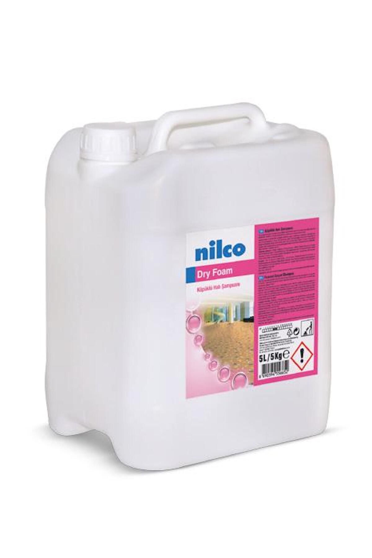 nilco NİLCO DRY FOAM KURU KÖPÜK PARFÜMLÜ HALI ŞAMPUANI 5 LT