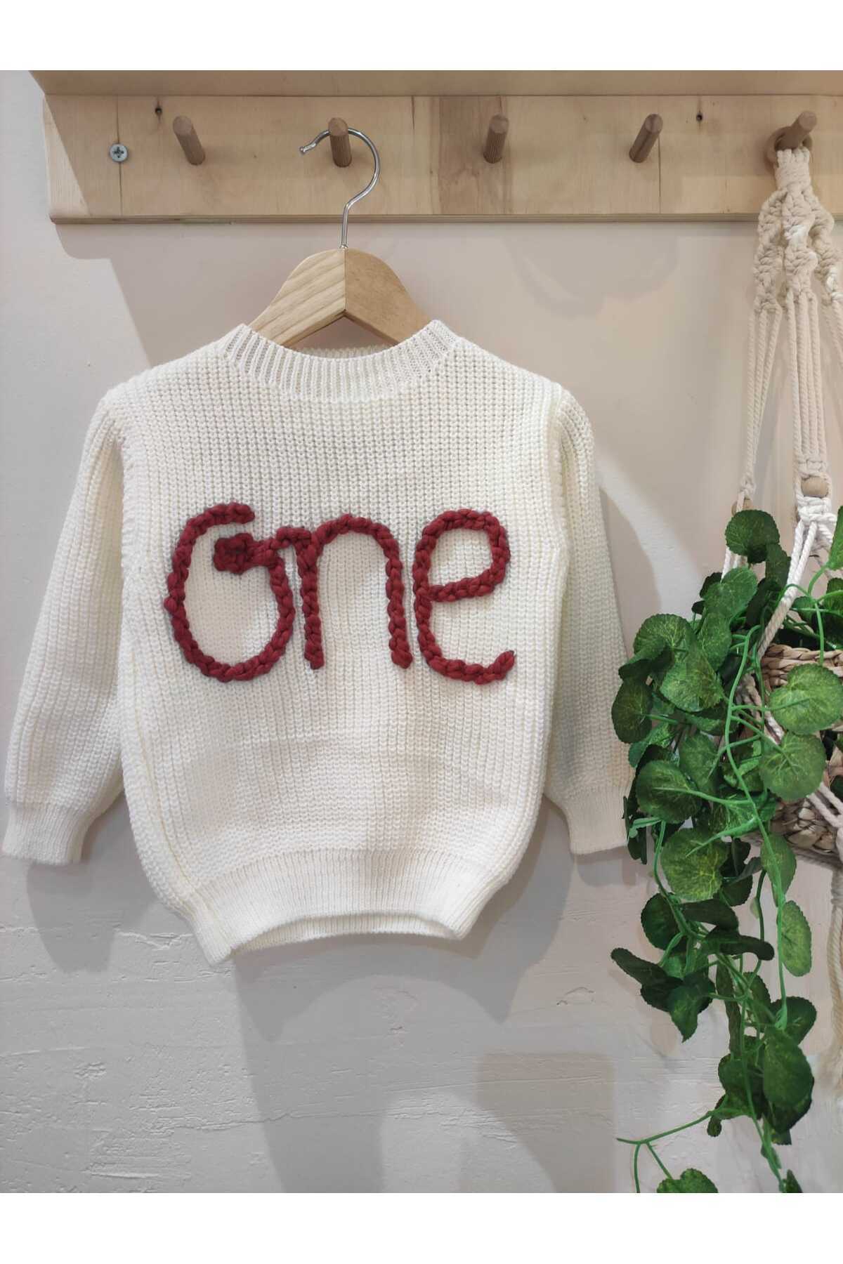 FLOWER BABY-thessaloniki knitted knitwear oversize baby sweater year old birthday one baby sweater 6