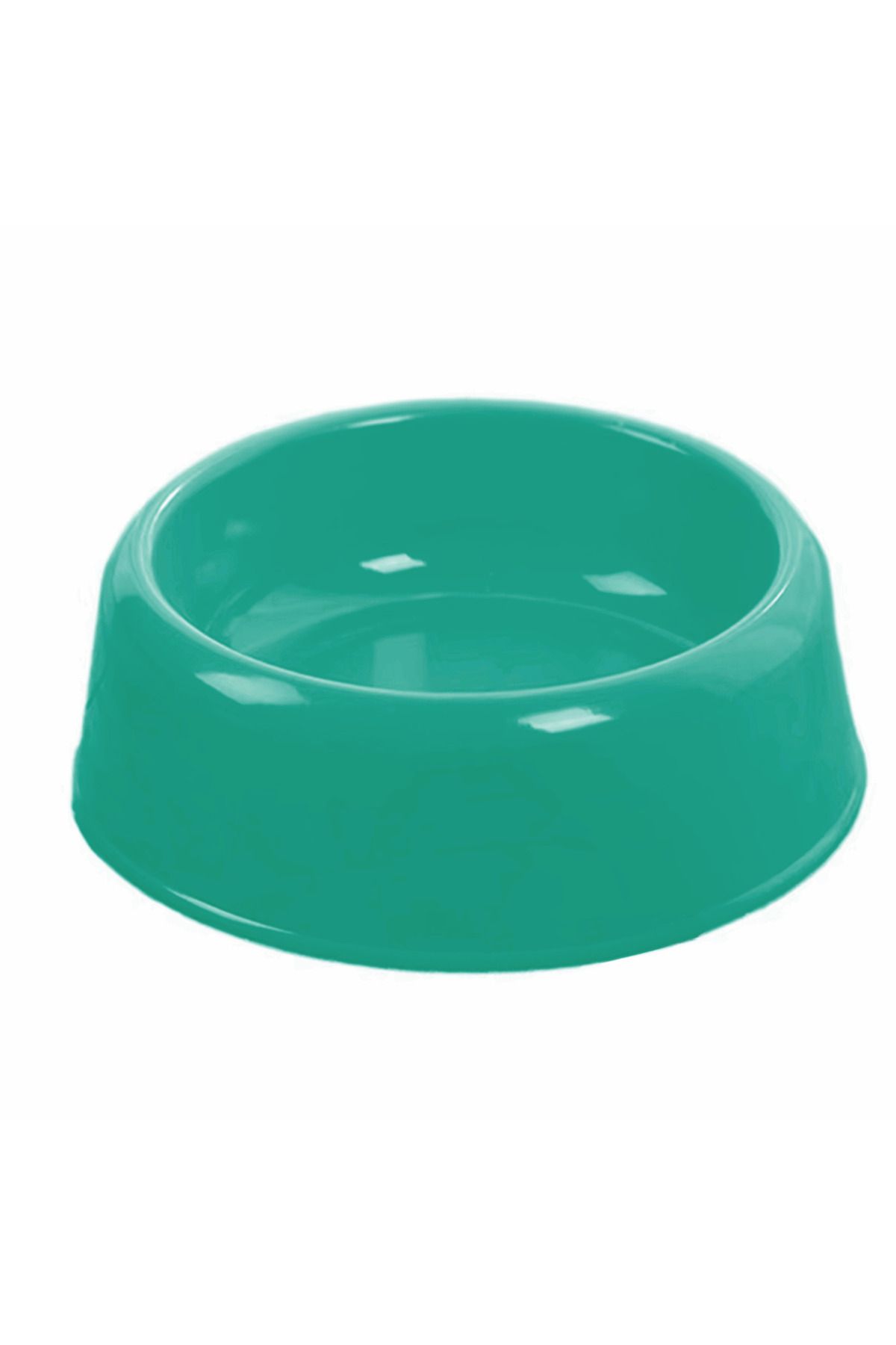OEM Kedi Köpek Plastik Mama Ve Su Kabı 20 cm - 200 ml Turkuaz