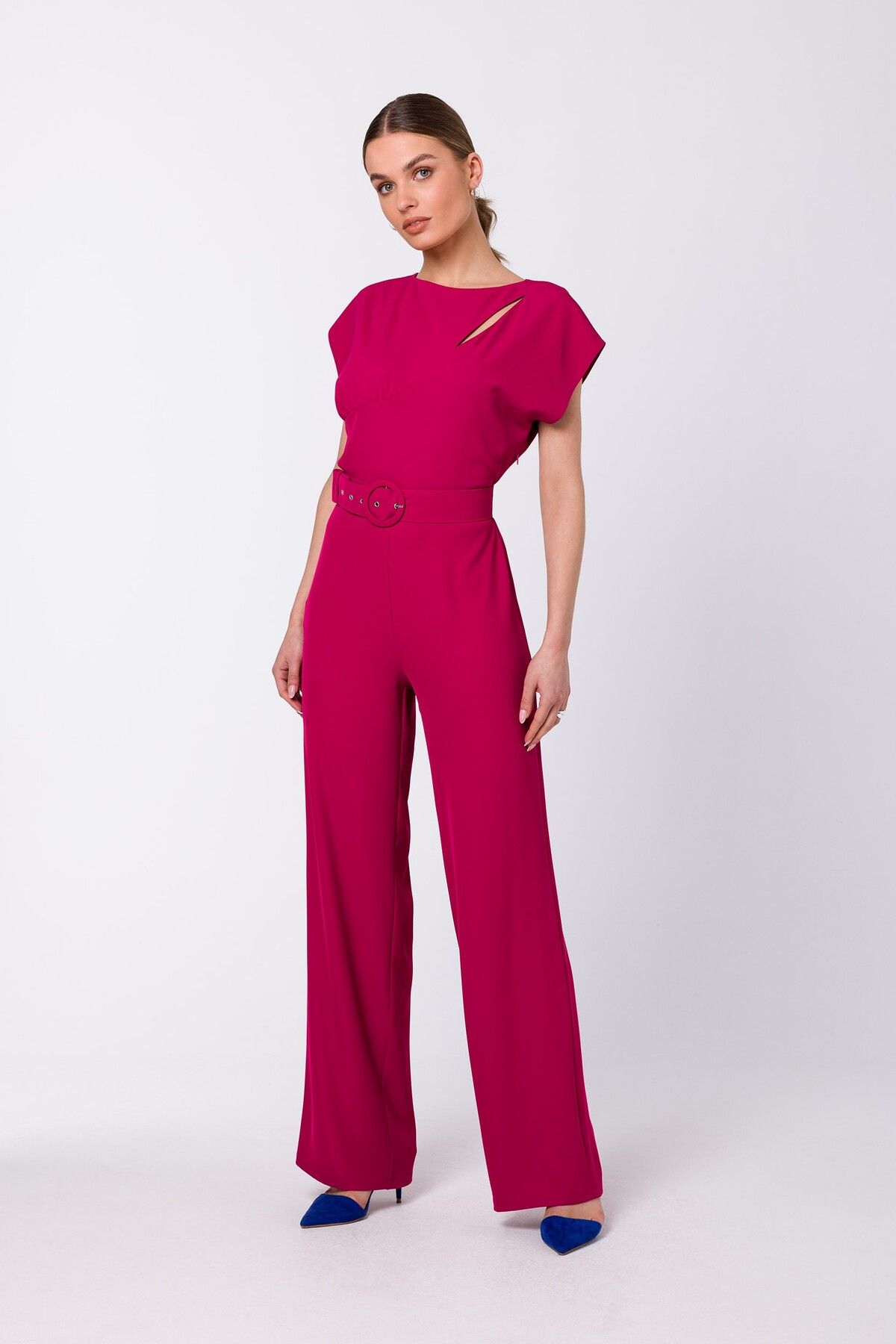 Stylove-Jumpsuit with short sleeves 2