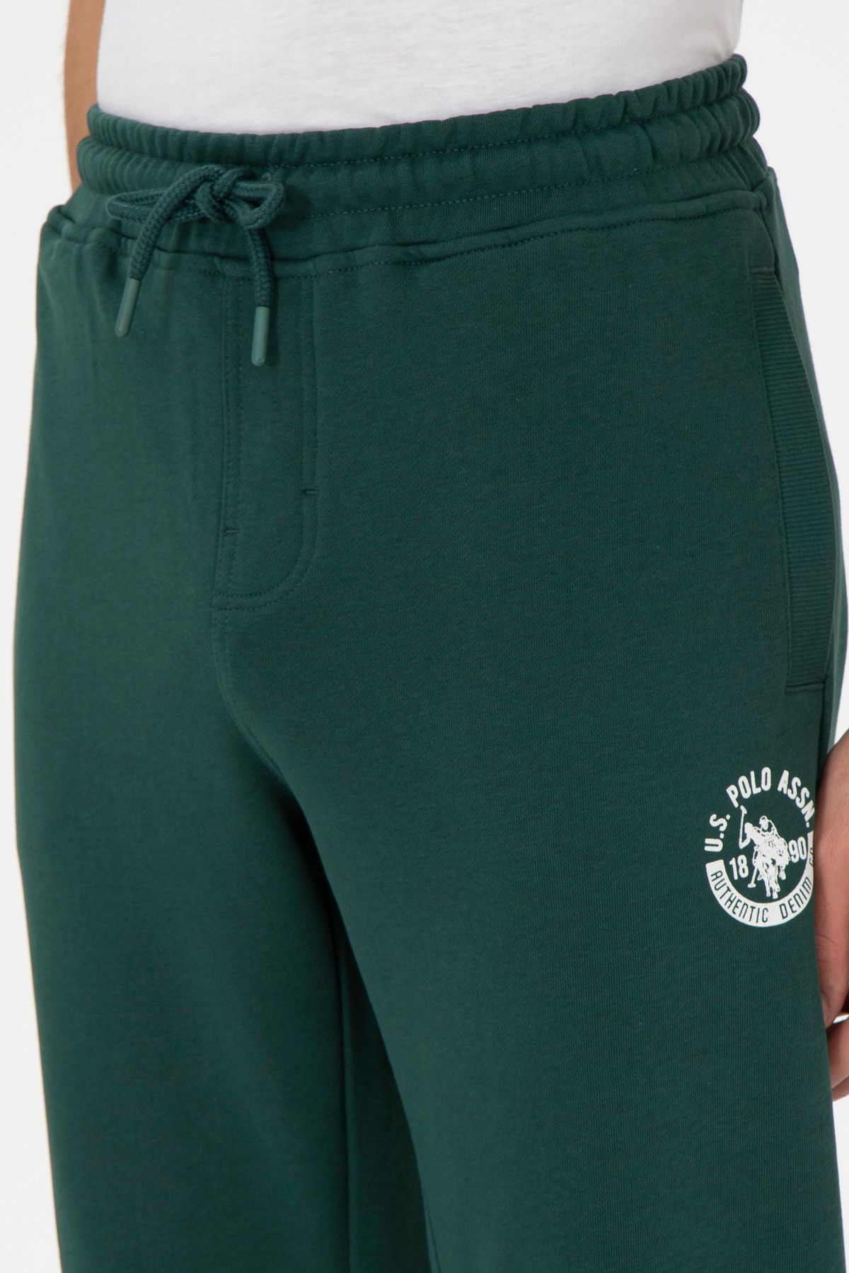 U.S. Polo Assn.-Men's Dark Green Sweatpants 50293399 -Vr079 5