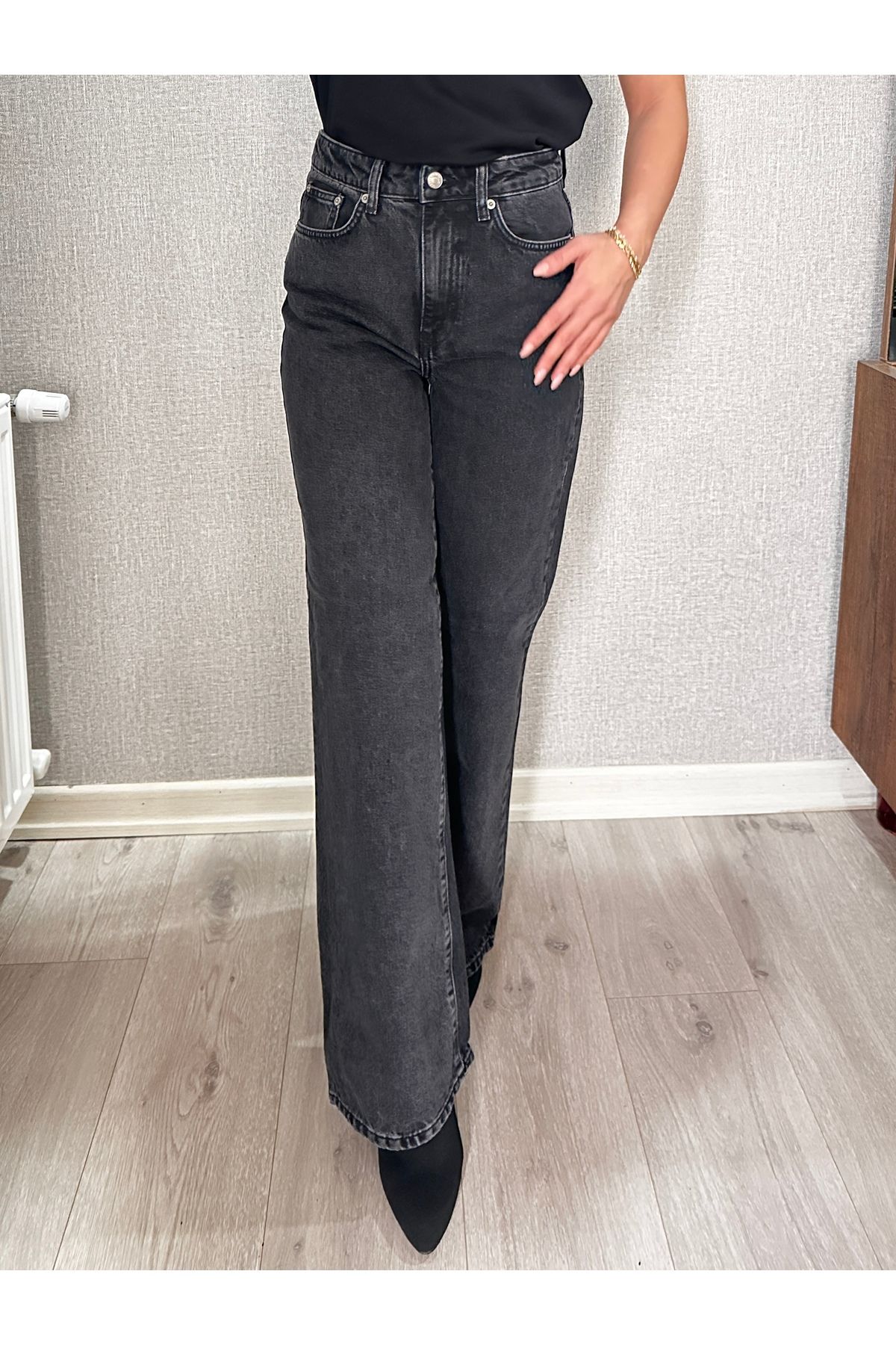 برند DENIMCI مدل Straight Fit Jean - Anthracite