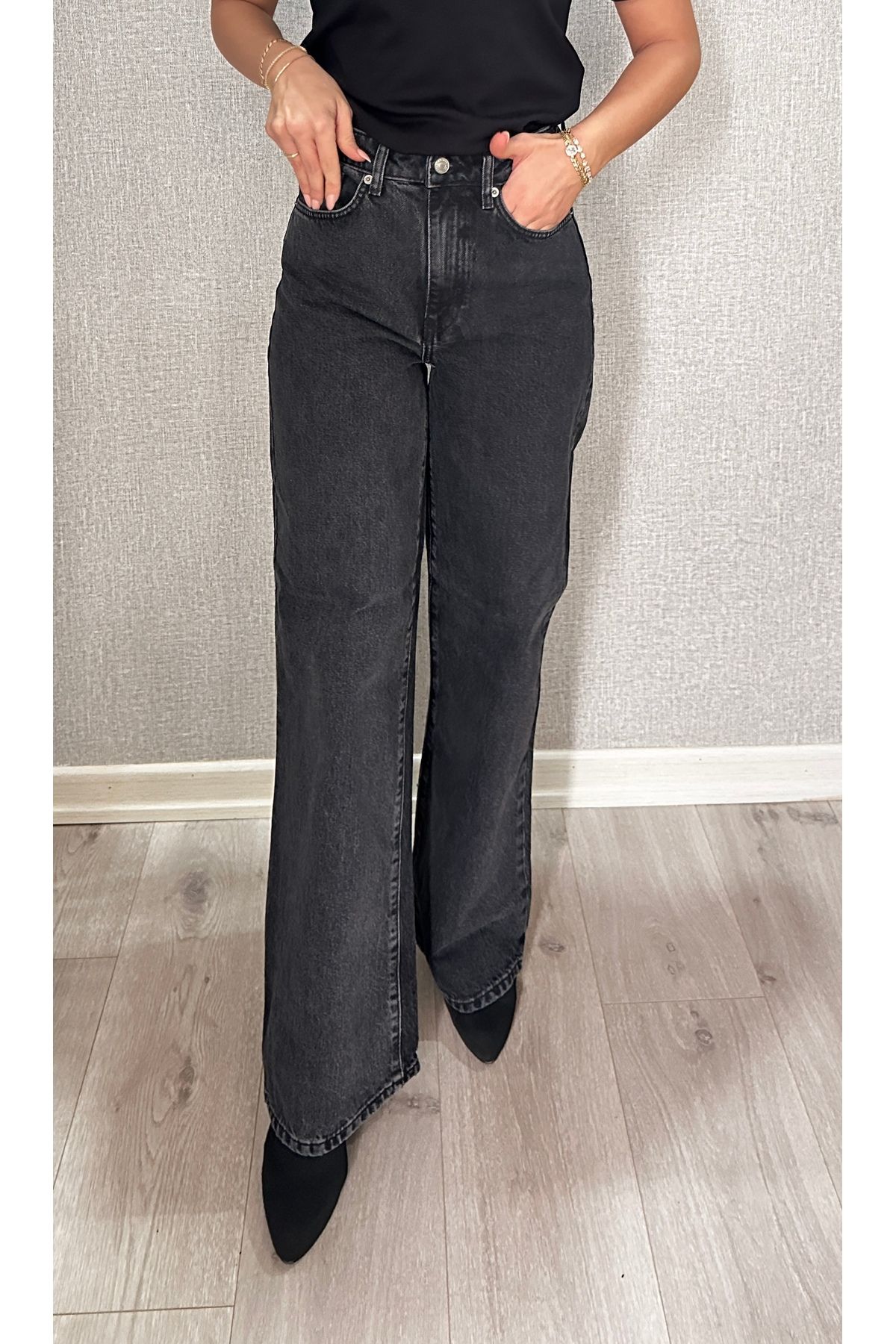 برند DENIMCI مدل Straight Fit Jean - Anthracite