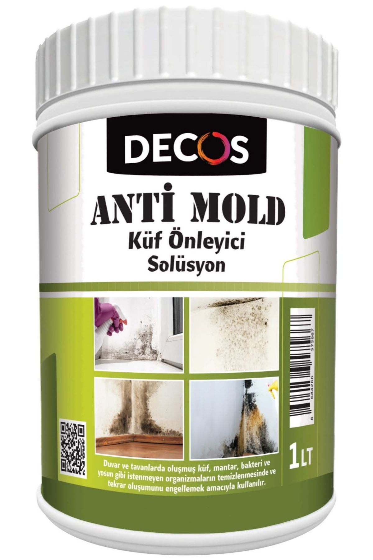 DECOS Anti Mold - Küf Önleyici Solüsyon 1 Litre