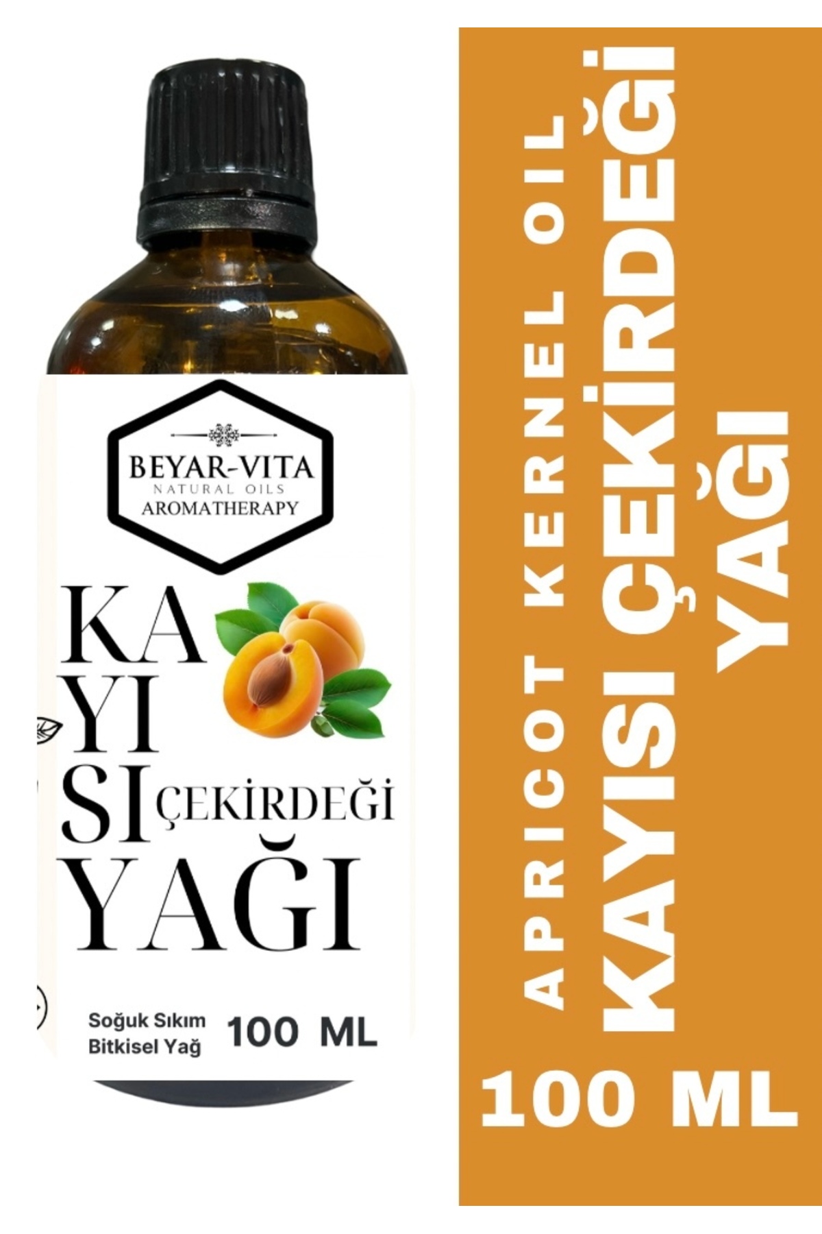 Kayısı çekirdeği yağı 100 ML (apricot kernel oil) — BYR0912242144 — تصویر 2 از 2