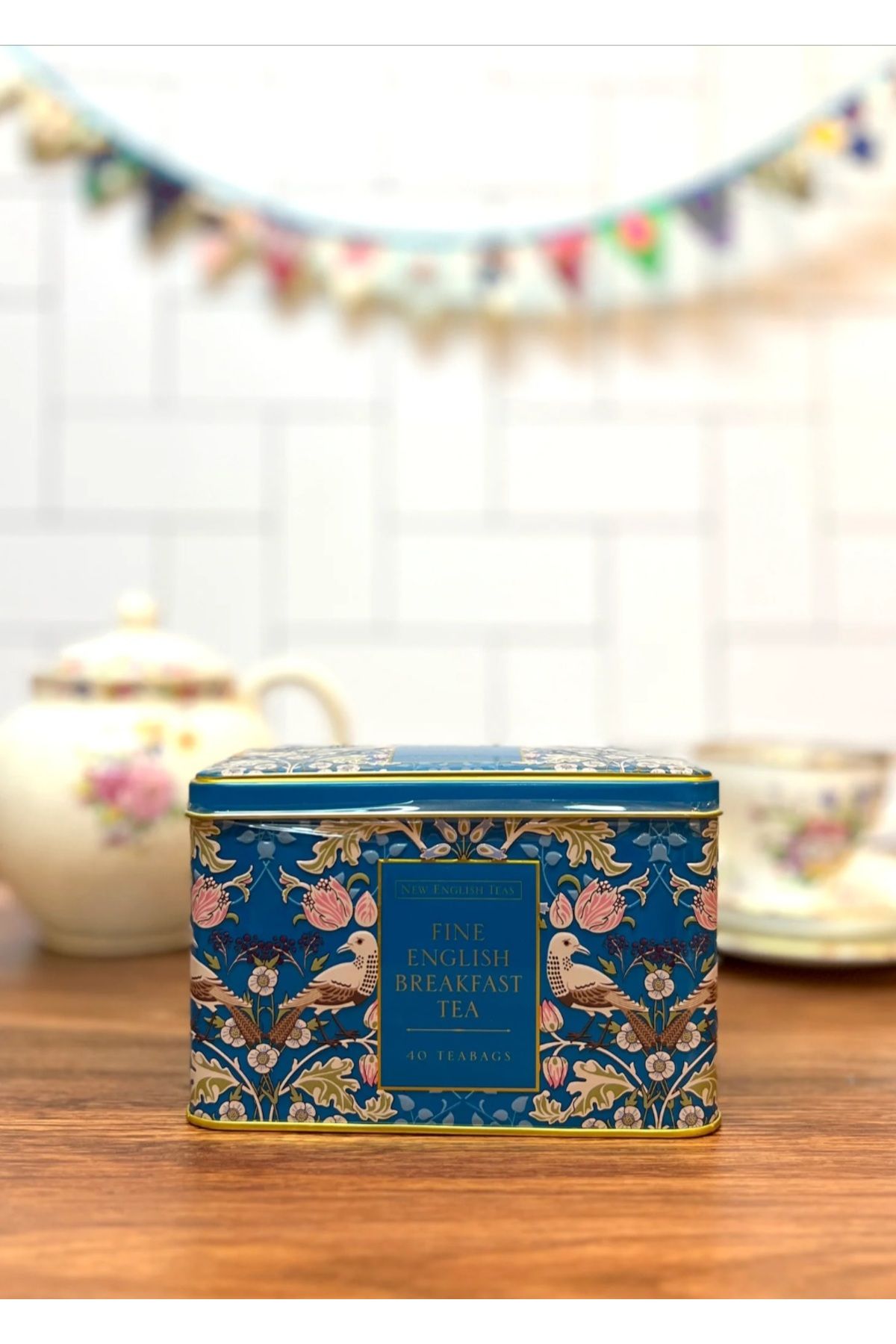 MyBalliStore-New English Spoon Tea - the Song Thrush & Berries 1