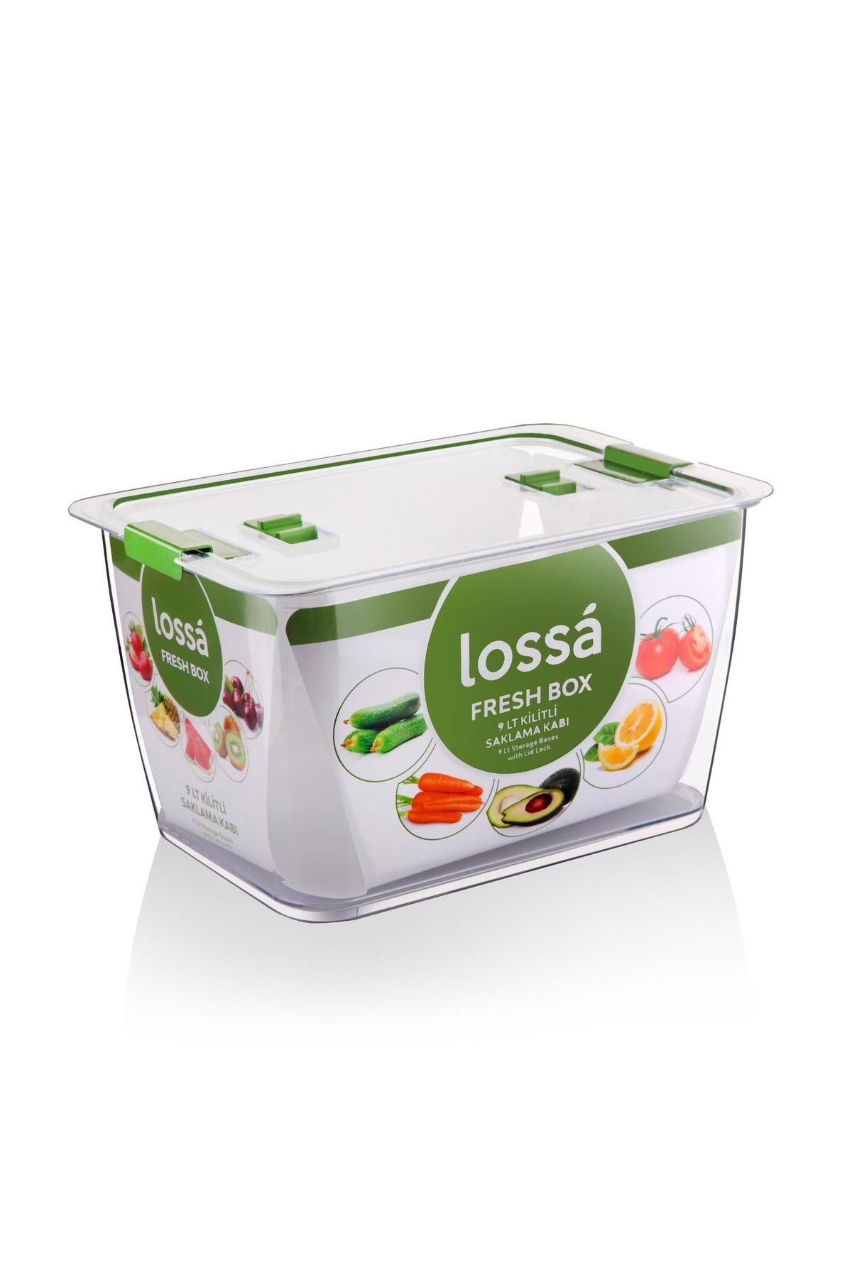 INTEREV-9 Lt Fresh Box Lock Storage Container 4
