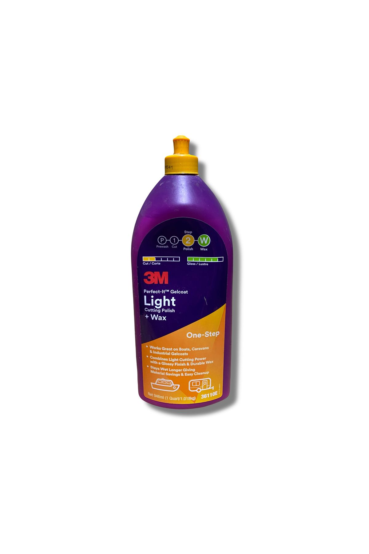 3M ™ Perfect-It™ Jelkot Hafif Kesme Bileşeni + Cila, 946 ml, 36110E