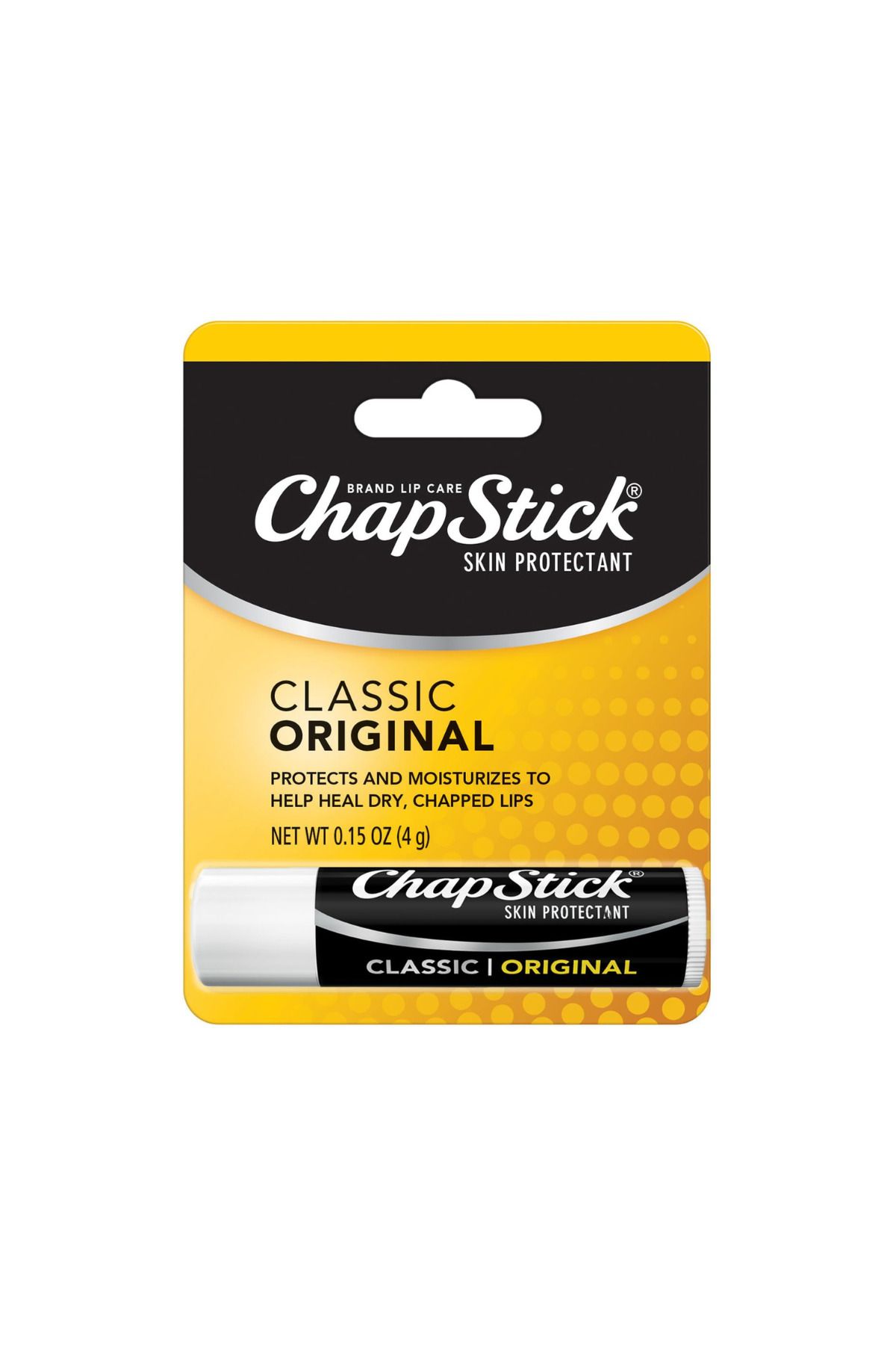 ChapStick Classic Original Kuru, Çatlamış Dudaklar İçin Nemlendirici Dudak Balsamı 4gr