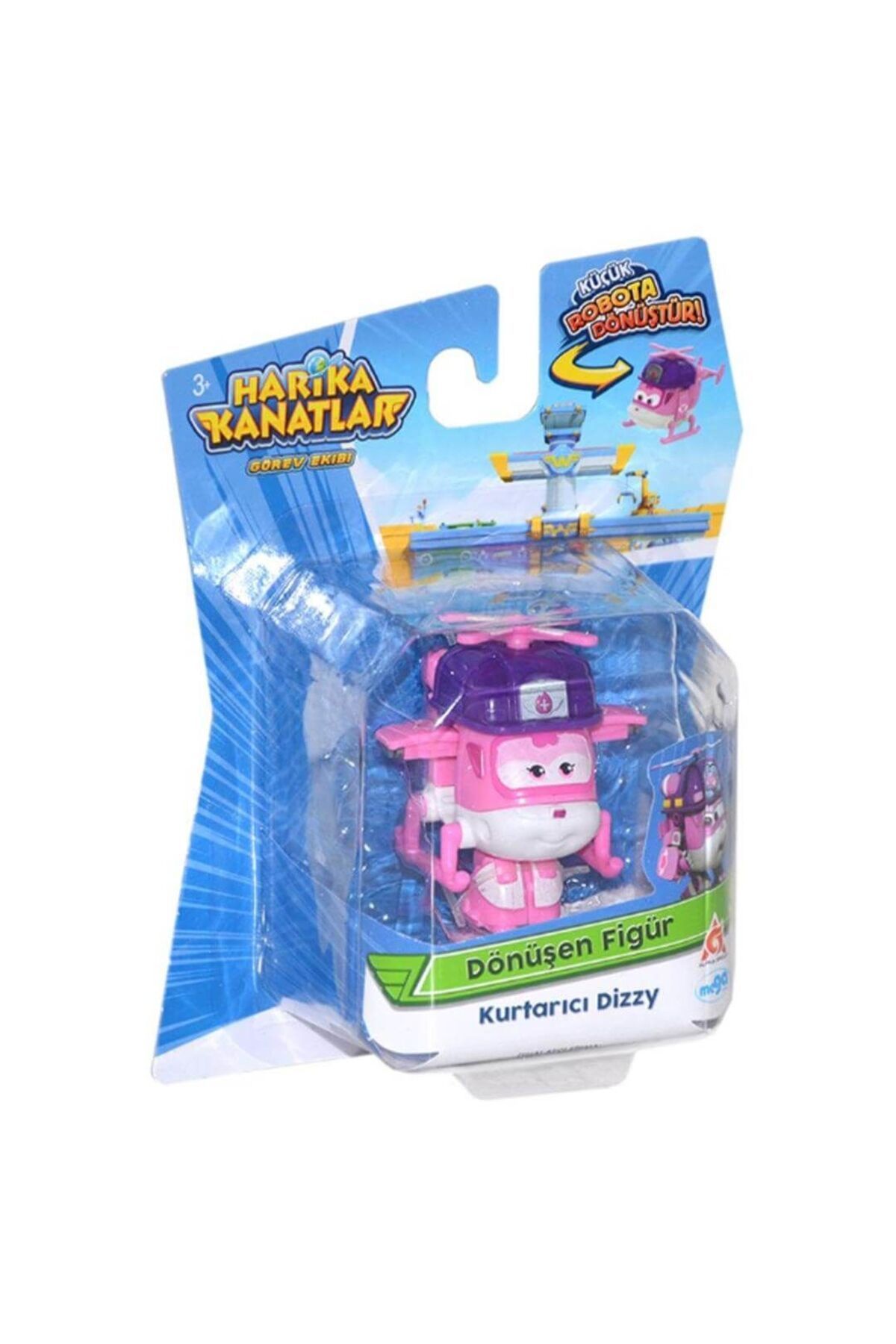 Harika Kanatlar-Dizzy Mini Figure - Rescue and Convertible Mg30022 5