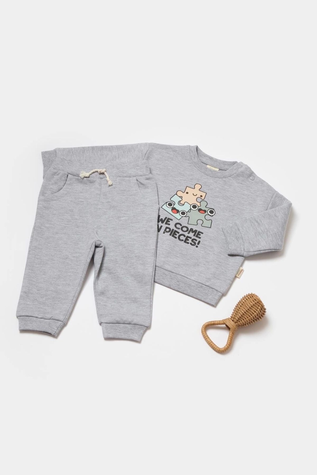 BabyCosy Organik Sweatshirt & Pantolon Takımı