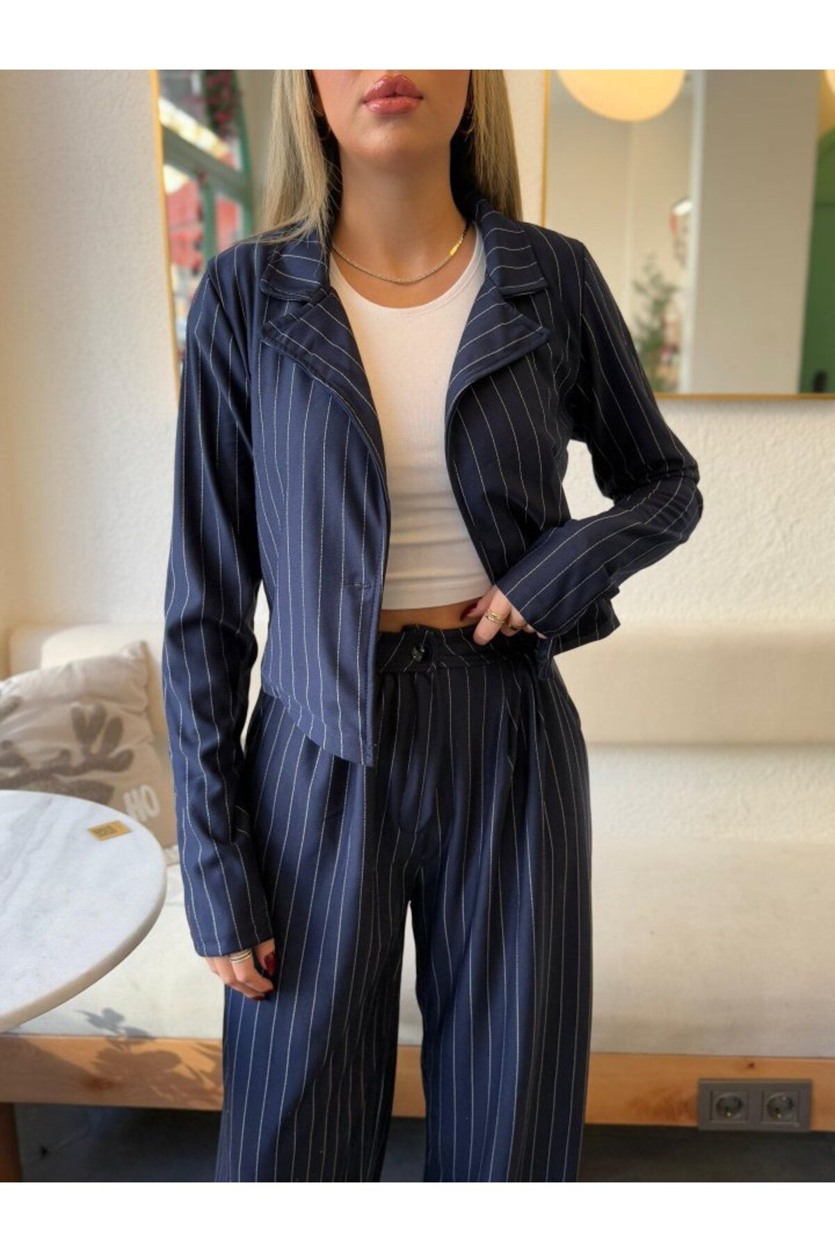 FM Group-Two Piece Sets - Dark blue - Oversize 5